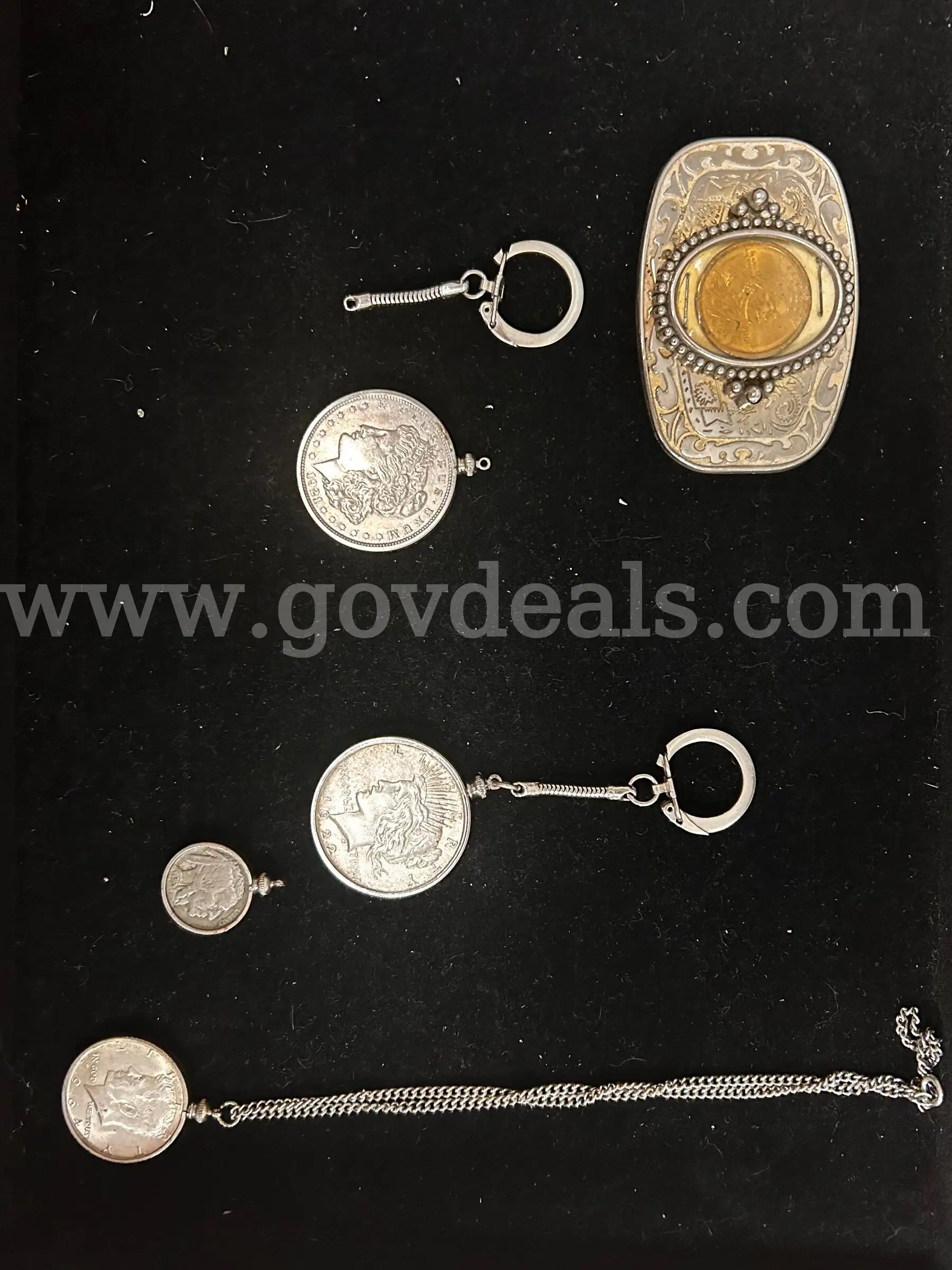 Jewelry and Coin-Themed Accessories
