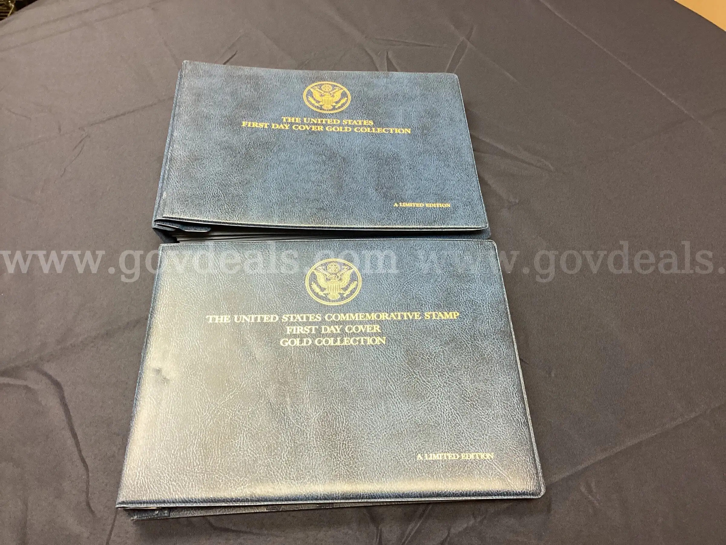 Lot of 2 Commemorative Stamp Collection Books 1979 1980