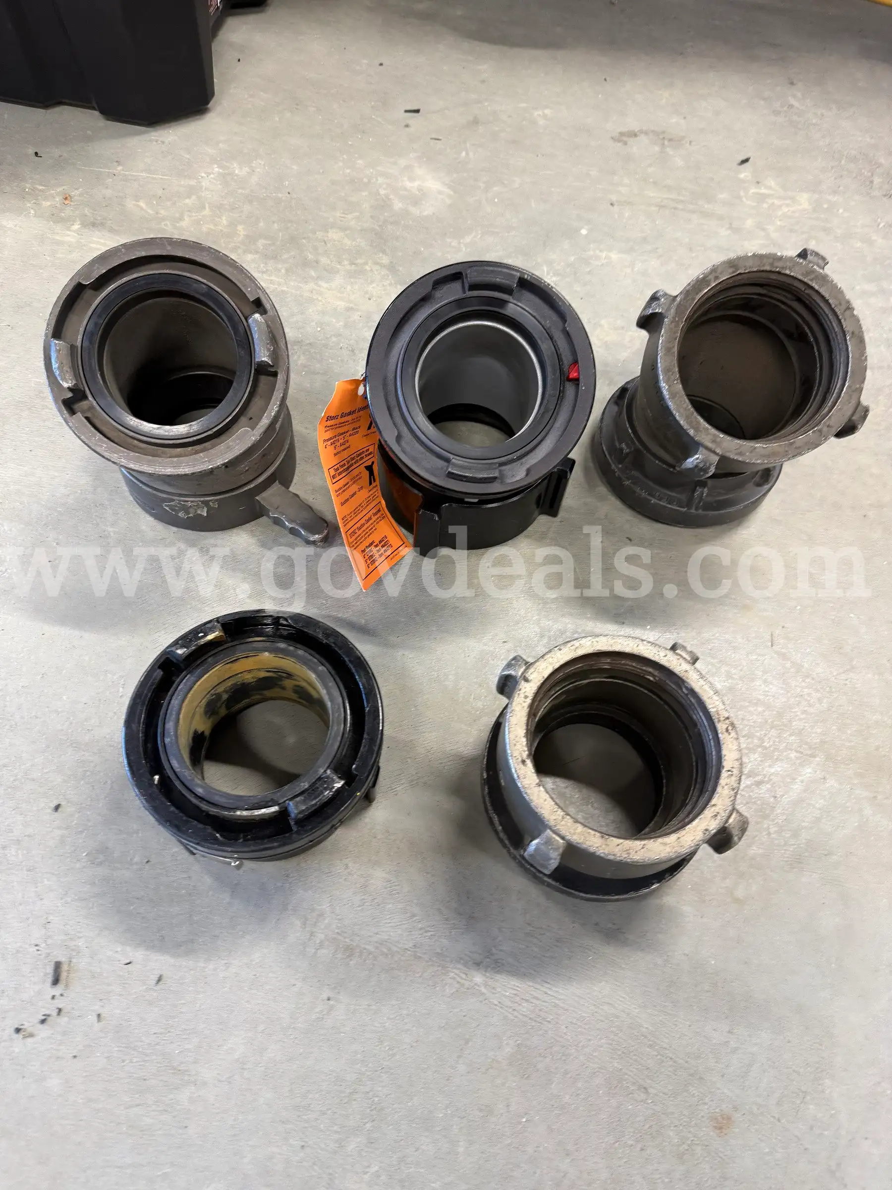 4 Stortz to 4 NST Adaptors (lot 1)