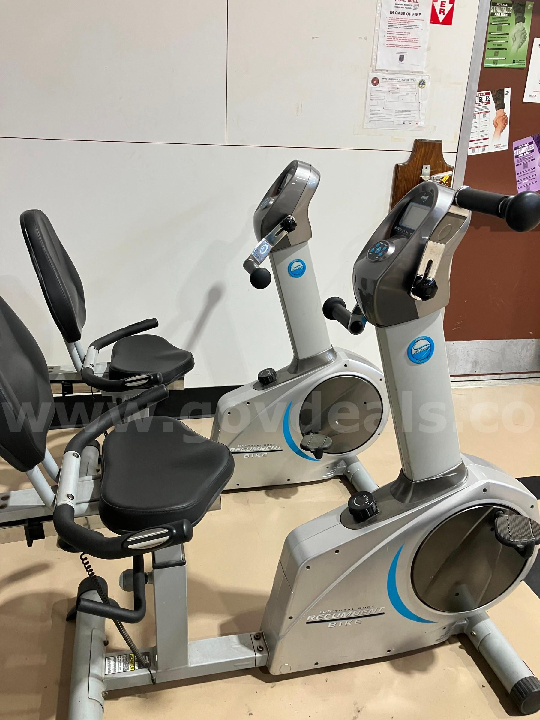 2 RECUMBENT BIKES