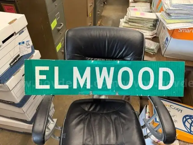 Elmwood Sign