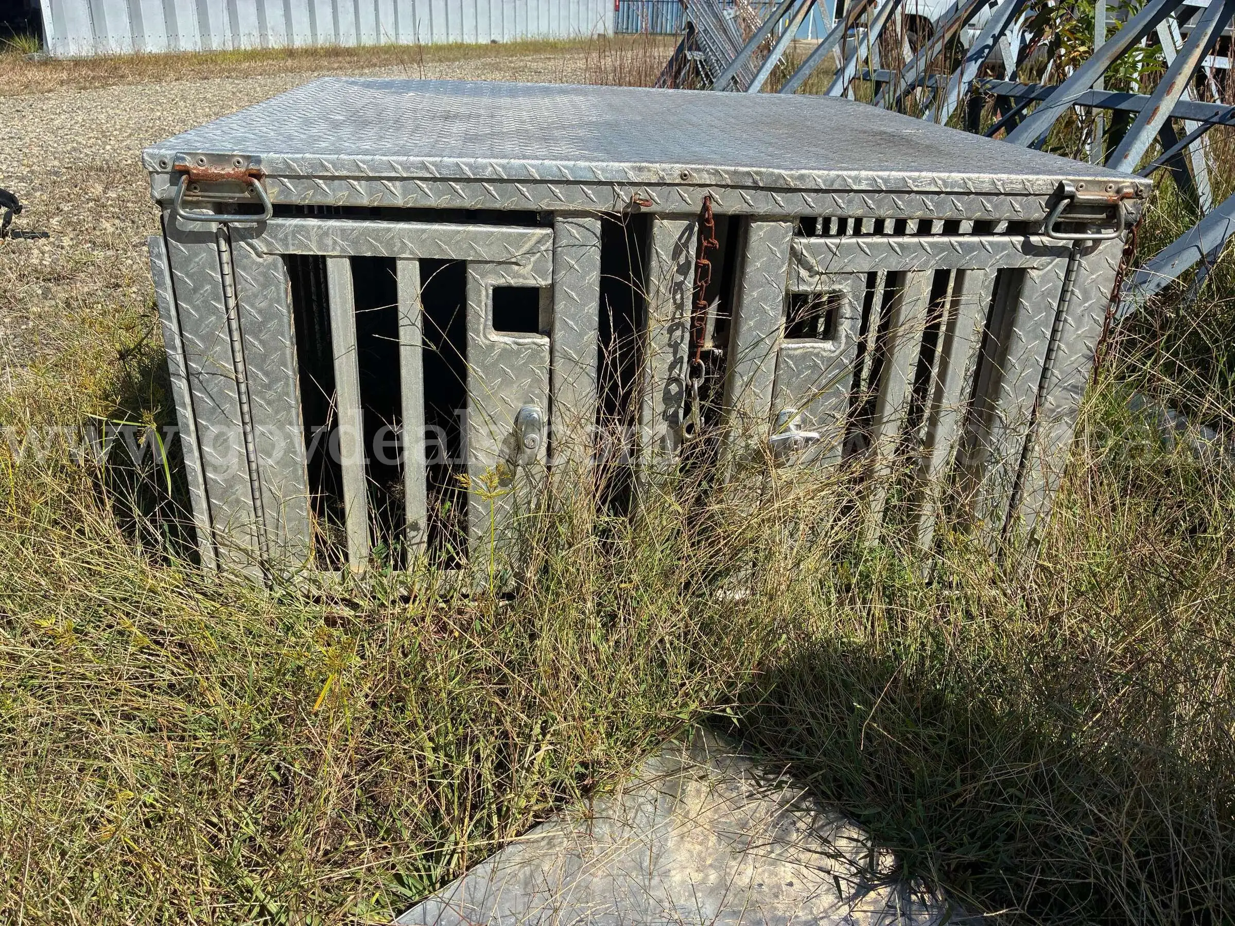 Utility Dog Box Transport Crate