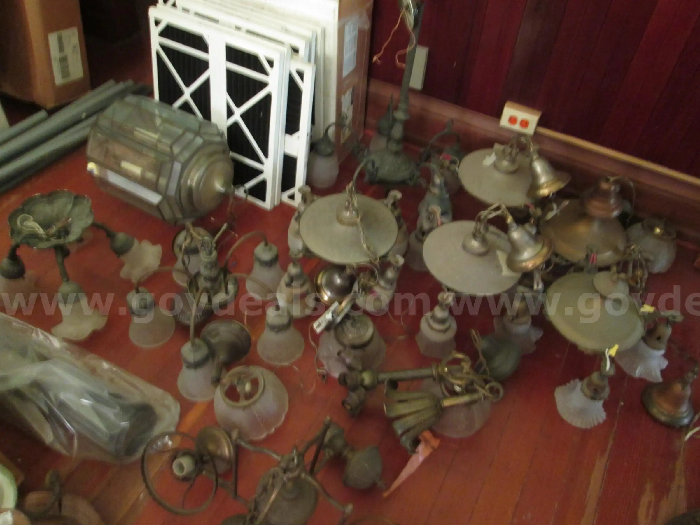 12 Antique ceiling light chandeliers