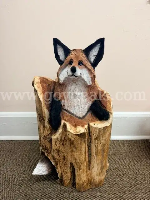 Carved Fox