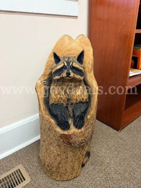 Wooden Racoon