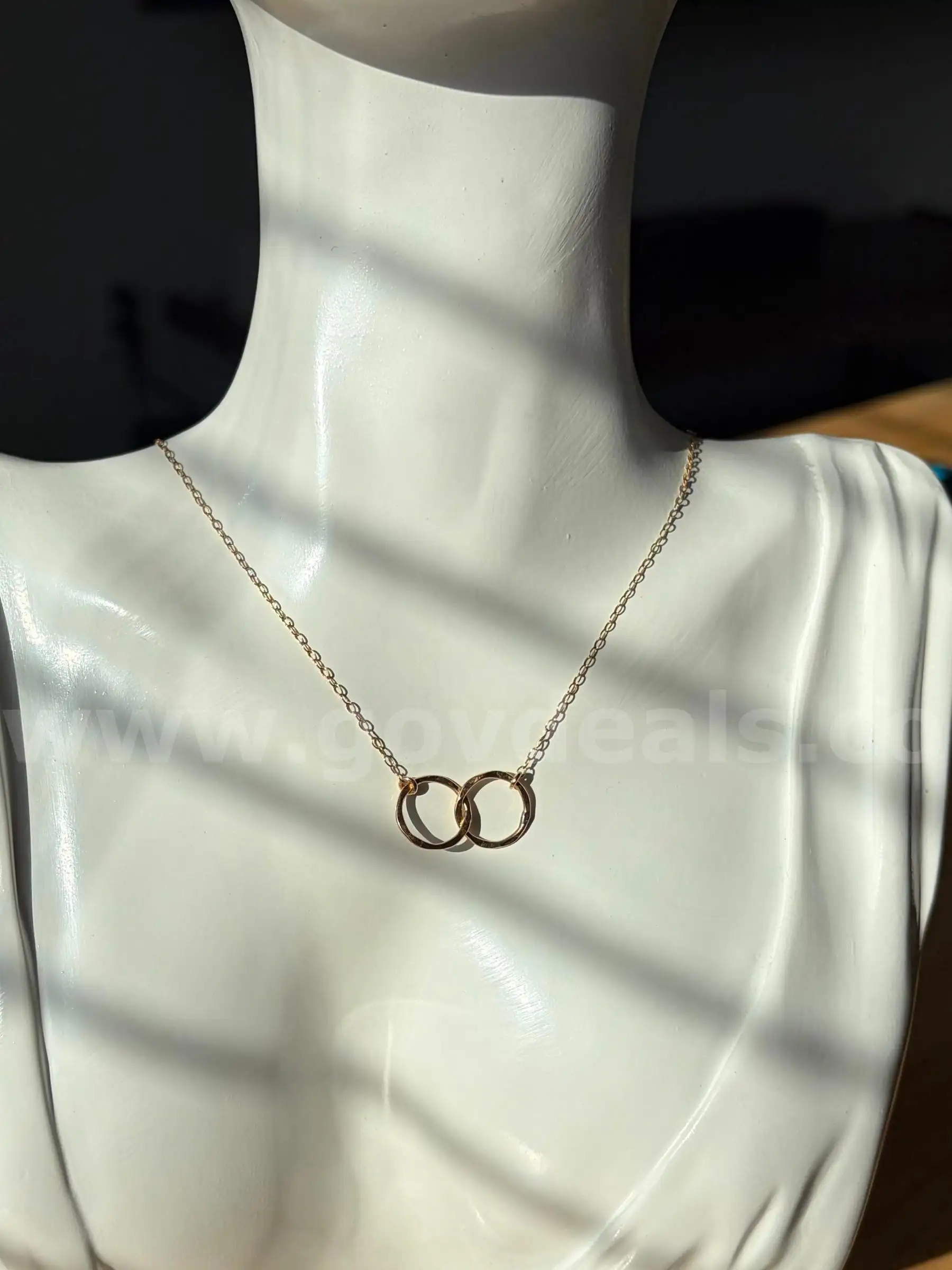 TiDDRs 20 Necklace stamped 14K. 1.08 g total weight.