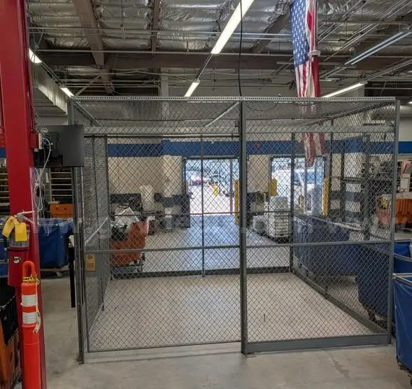 Security Chain- Link Cage (Disassembled)