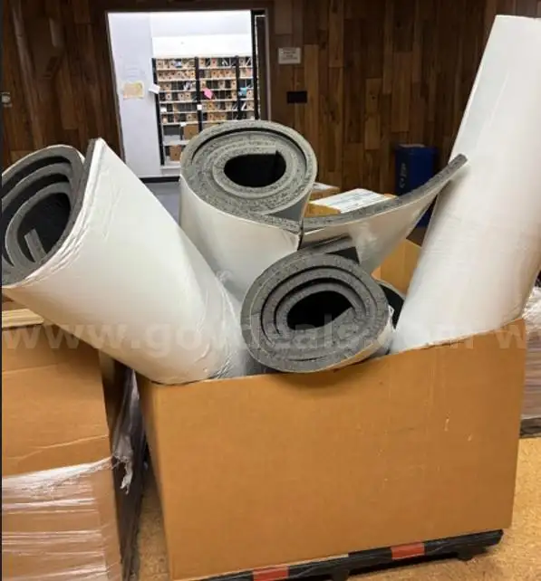Lot of 4 Rolls of Insulation Material