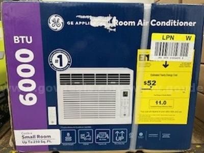 GE BTU 6000 AWC06BWF