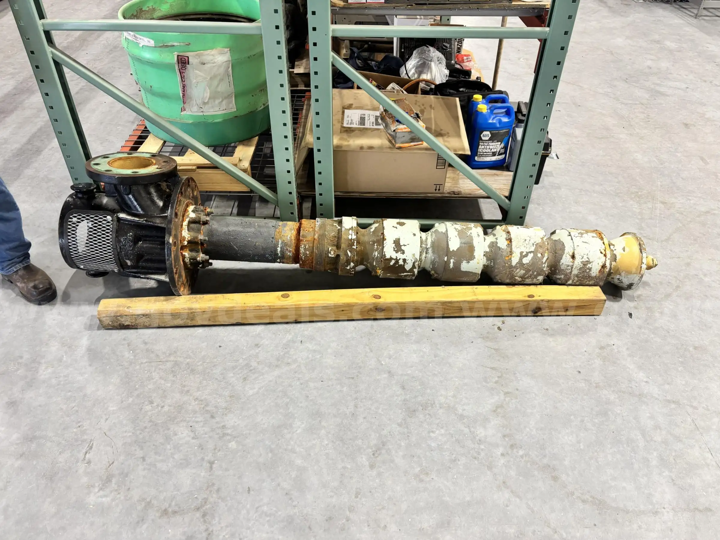 Peerless Pump Flow 455 GPM Head 165ft 1785 RPM