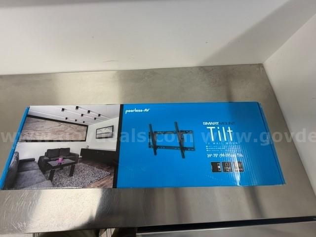 Lot of 2 Peerless-AV SmartMount Tilt TV Wall Mounts (New Unused)