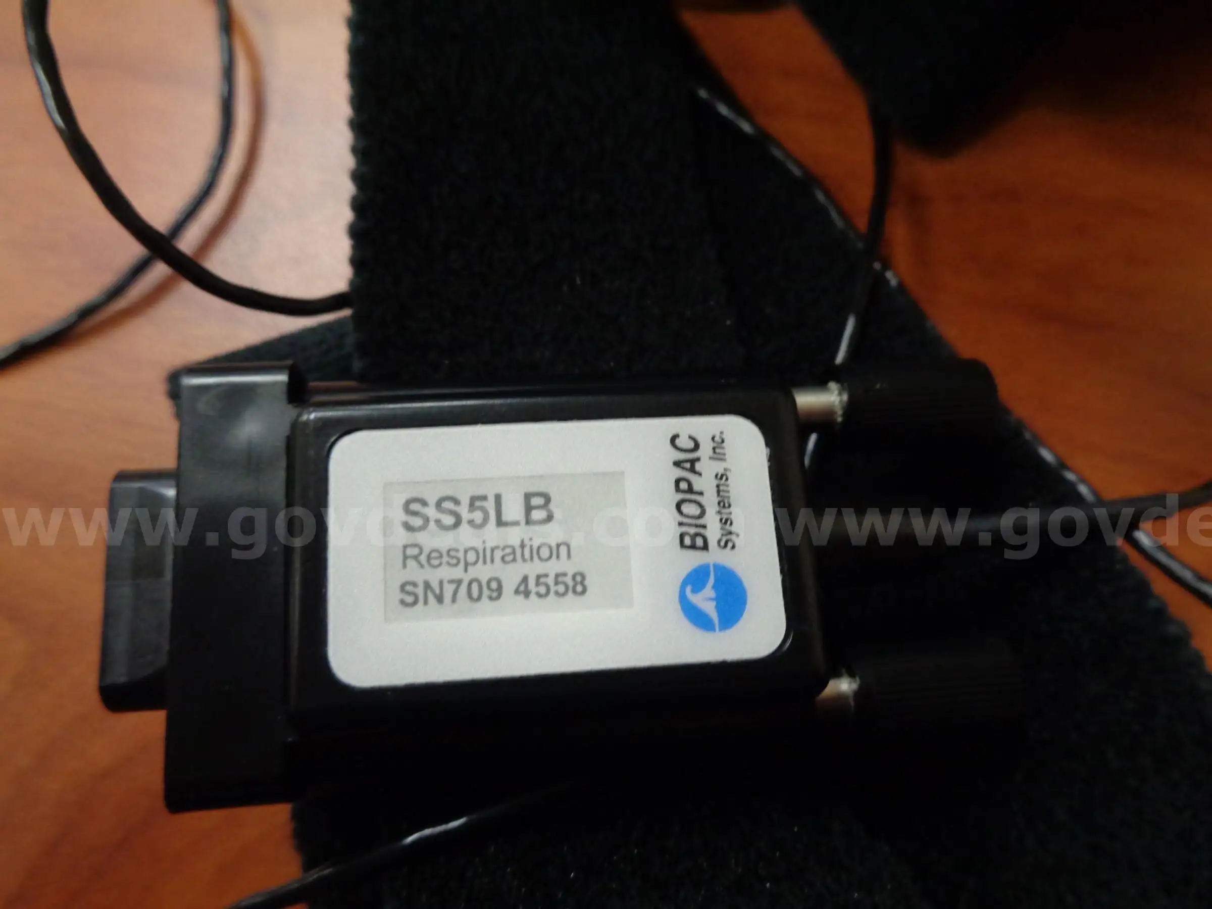 BIOPAC SYSTEMS - SSL5LB Respiration