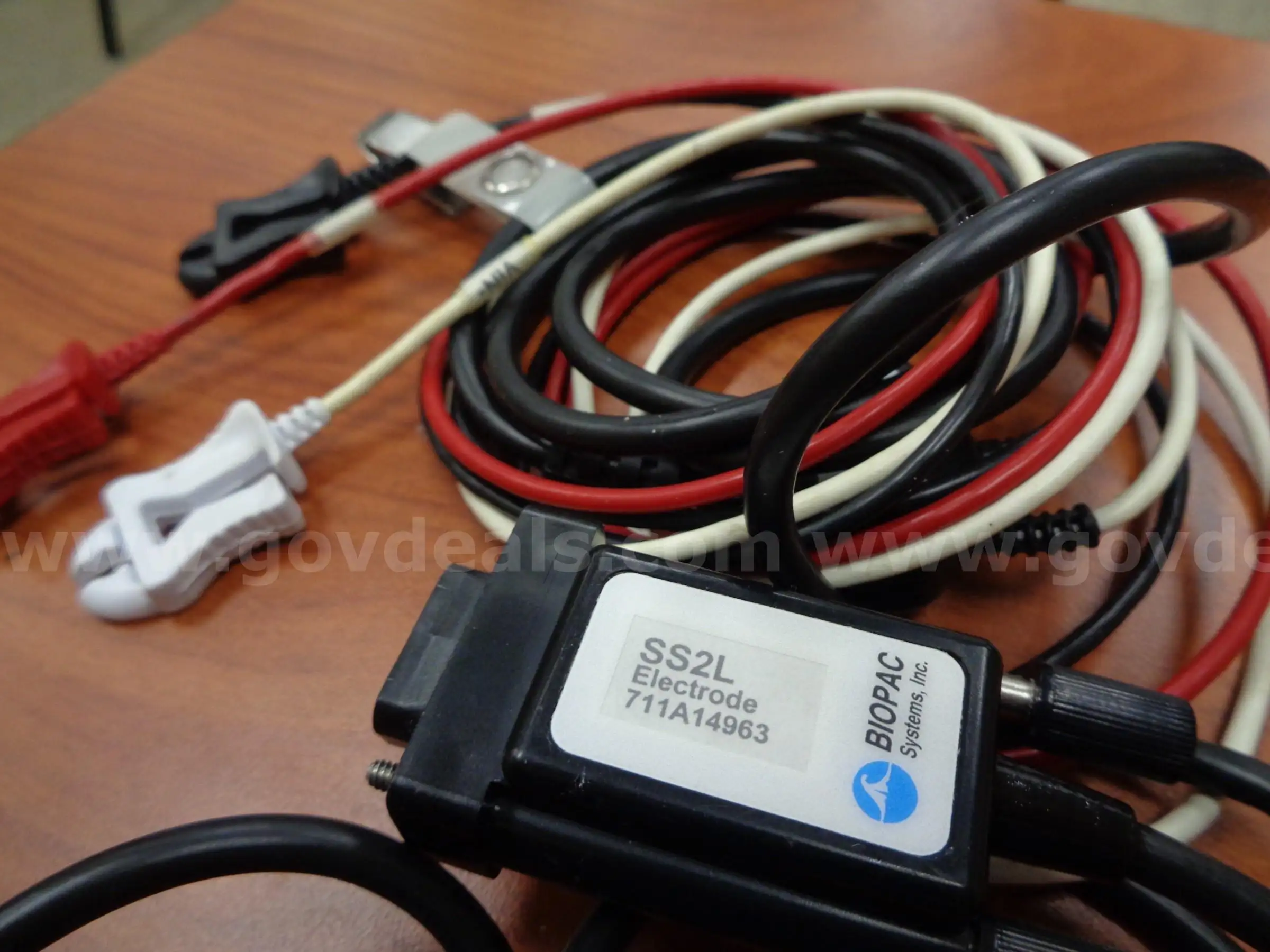 BIOPAC SYSTEMS - Lead set shielded BSL Electrode SS2L