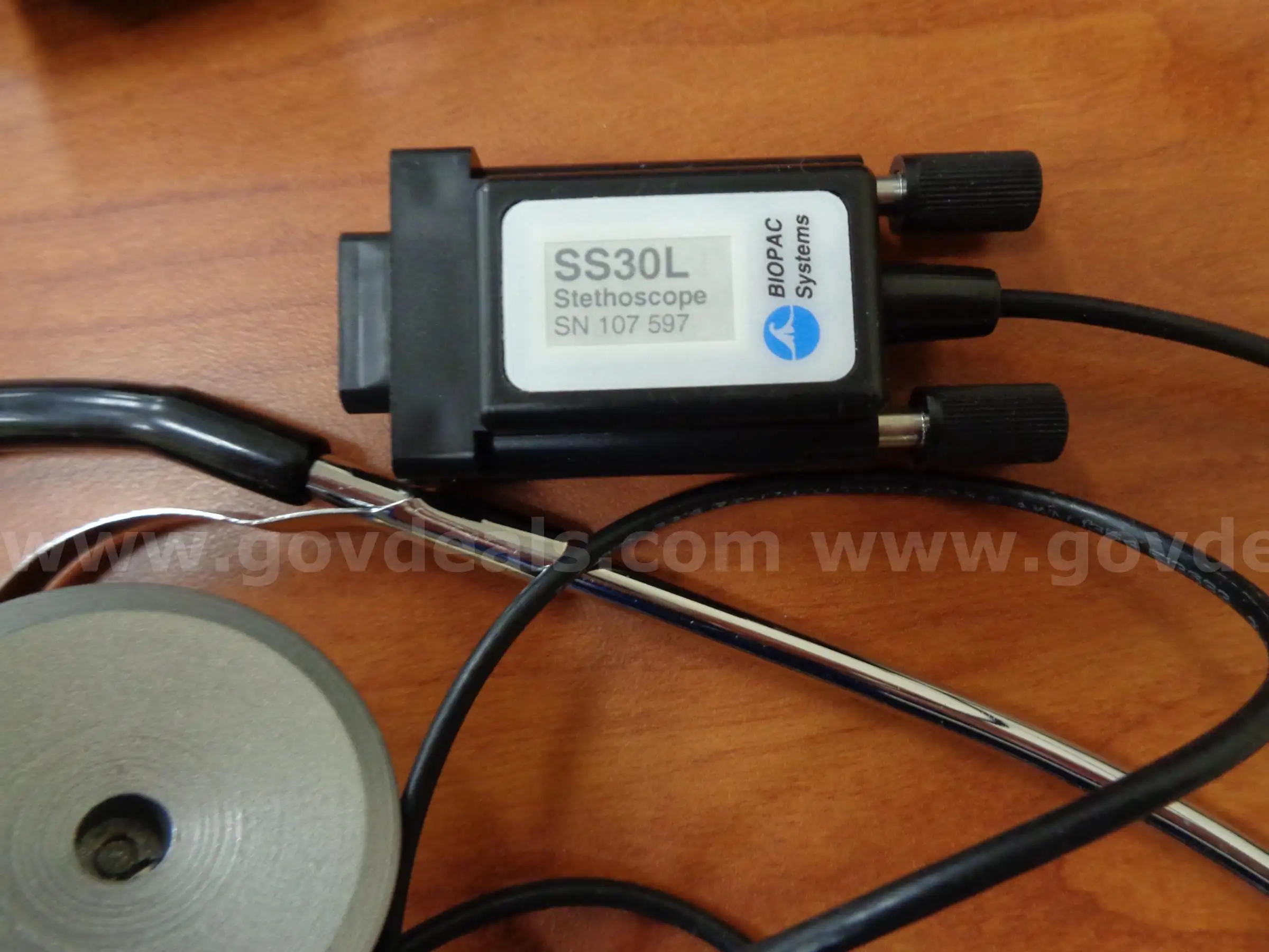 BIOPAC SYSTEMS - Stethoscope for BSL