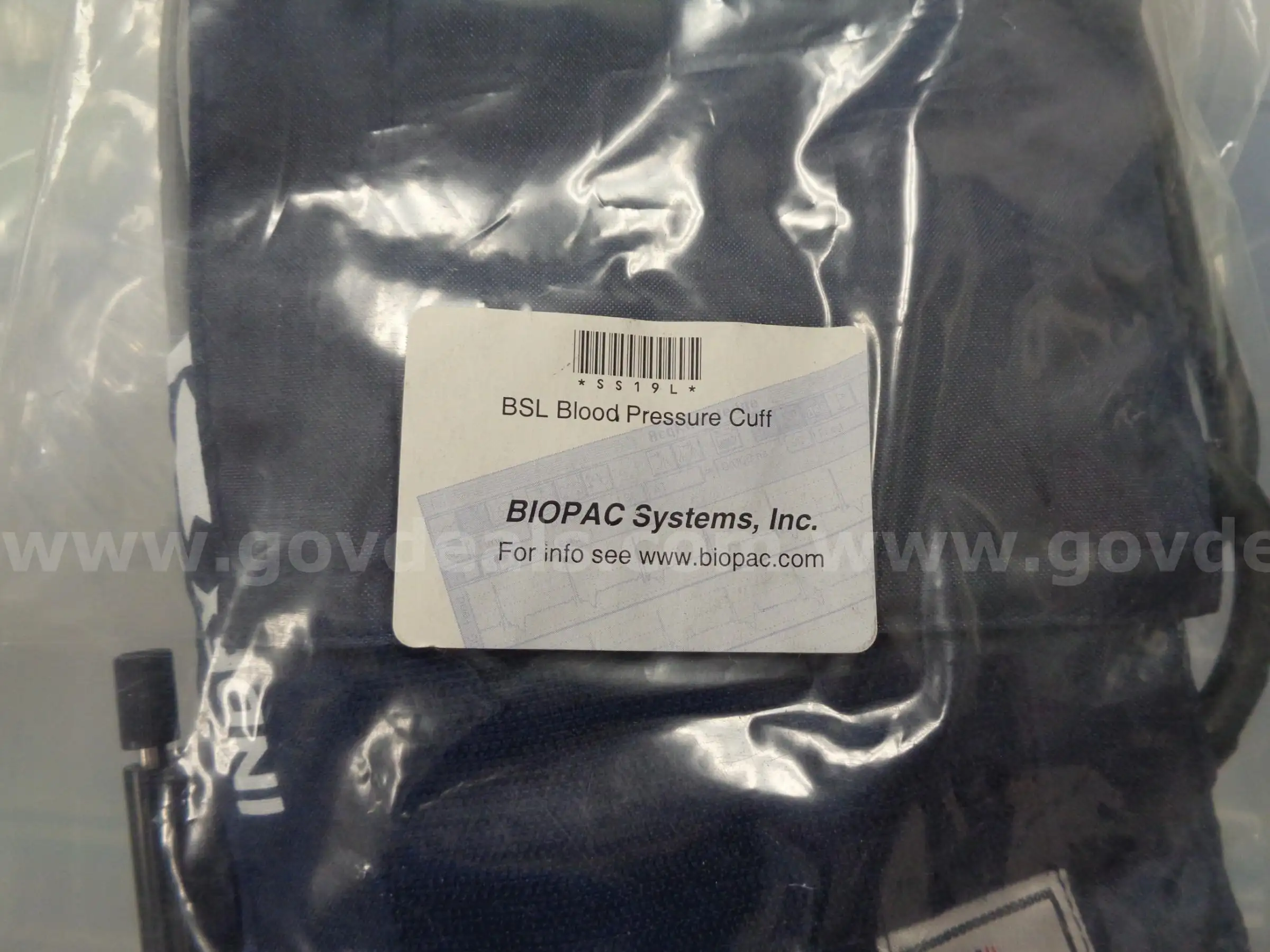 BIOPAC SYSTEMS - Blood Pressure Cuff Transducers