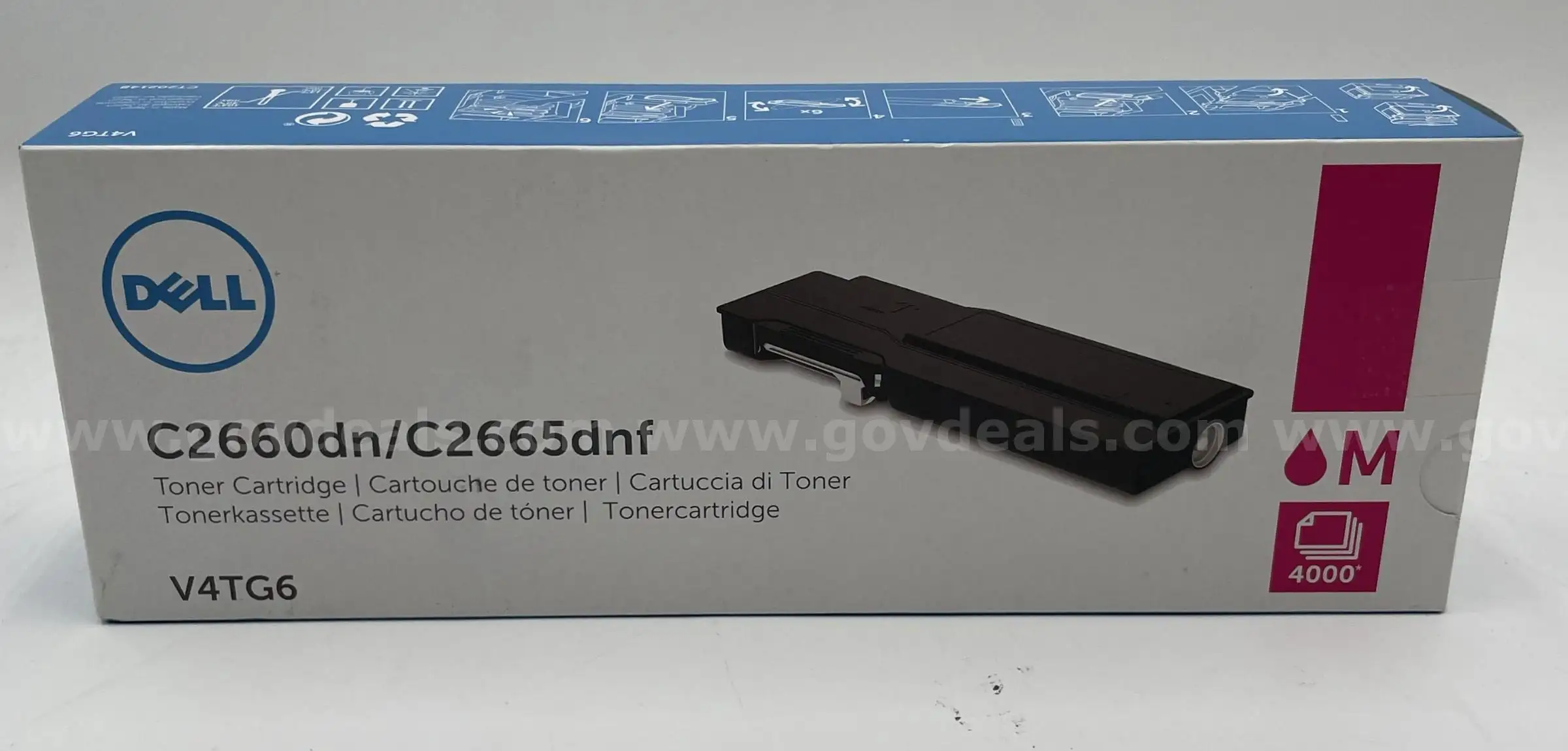 Dell Toner Cartridge Replacement (Magenta)