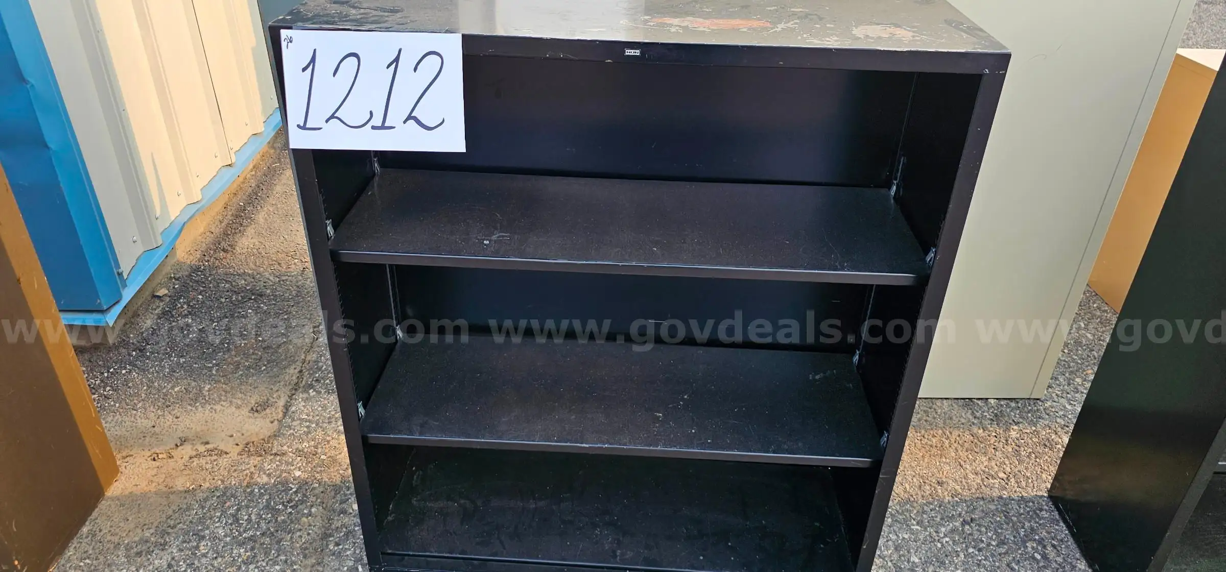 Metal Bookcase