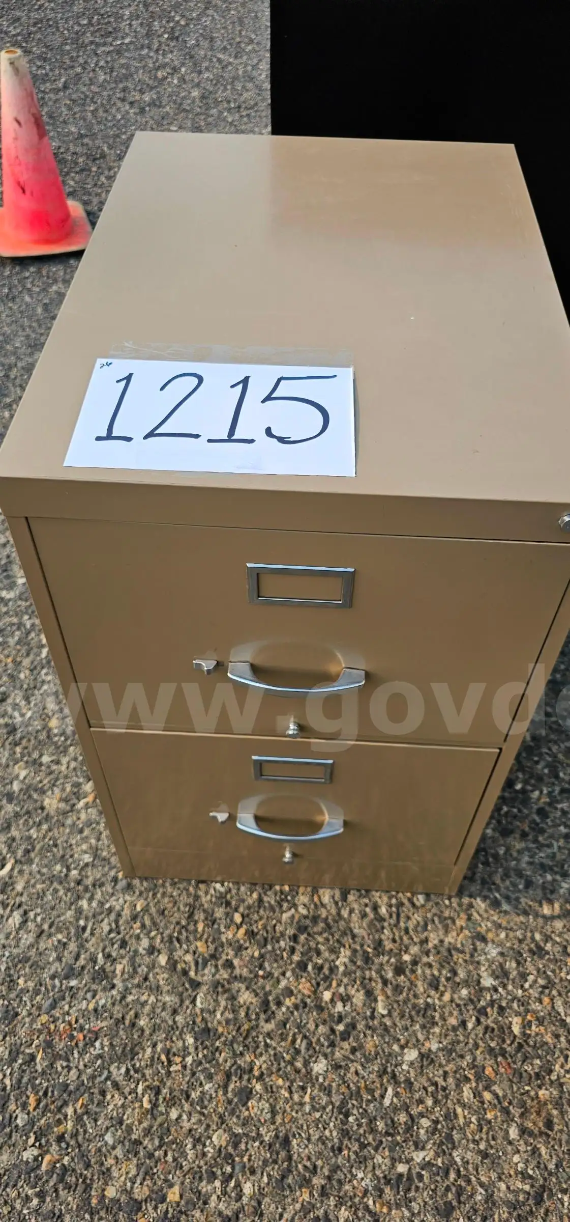 2 Drawer File Cabinet