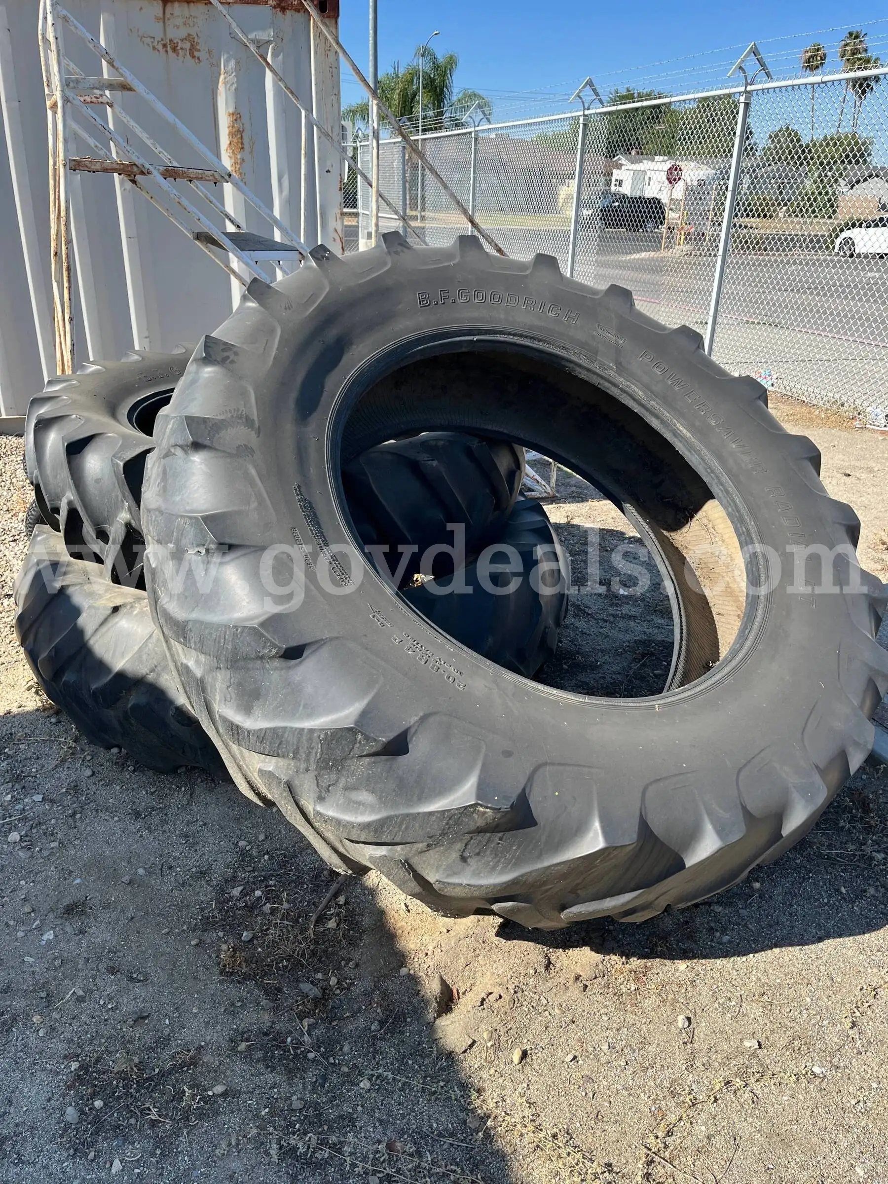 Lot of (4) Tractor Tires