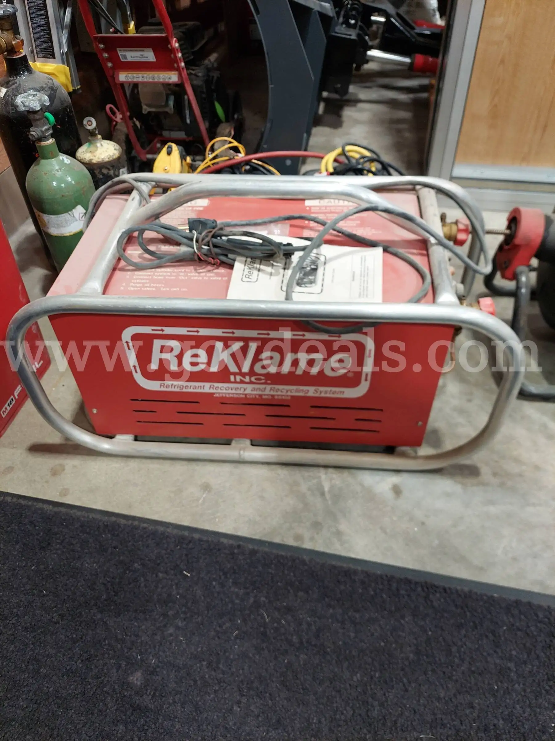 Refrigerant Recovery Equipment
