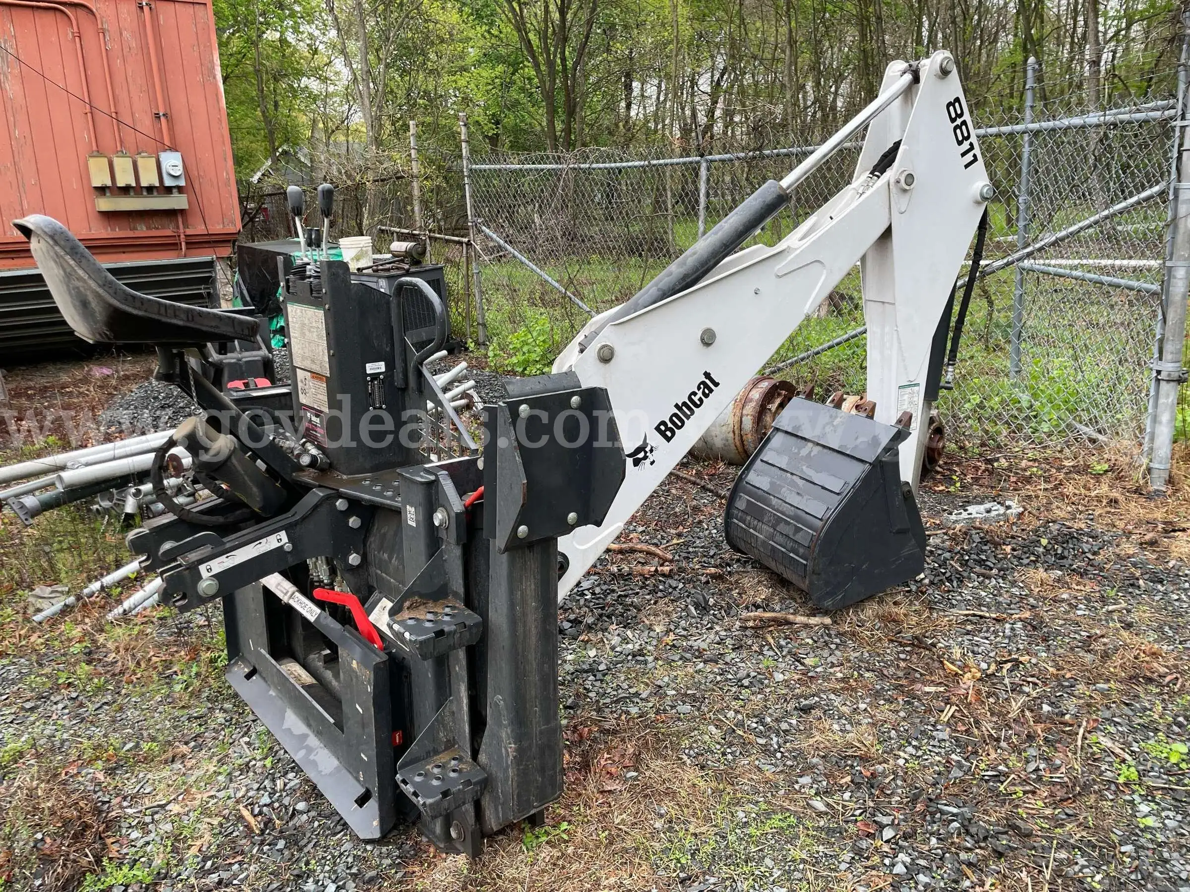 Bobcat 8811 Backhoe Attachment NEVER PUT IN SERVICE!