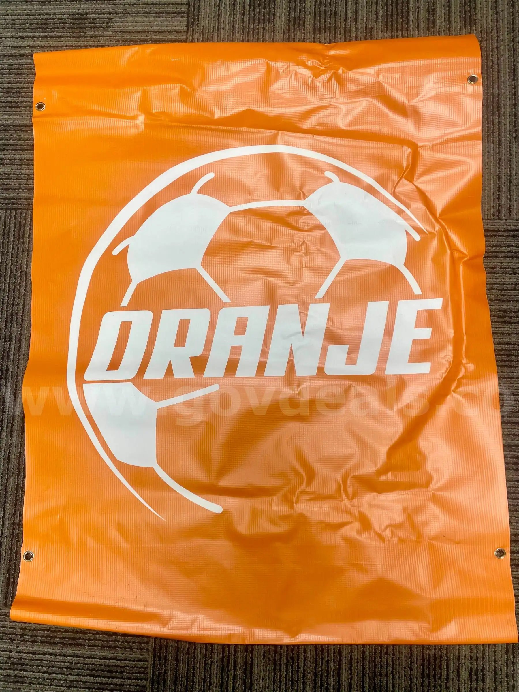 World Cup 2026 signage for Netherlands soccer team - ORANJE banners
