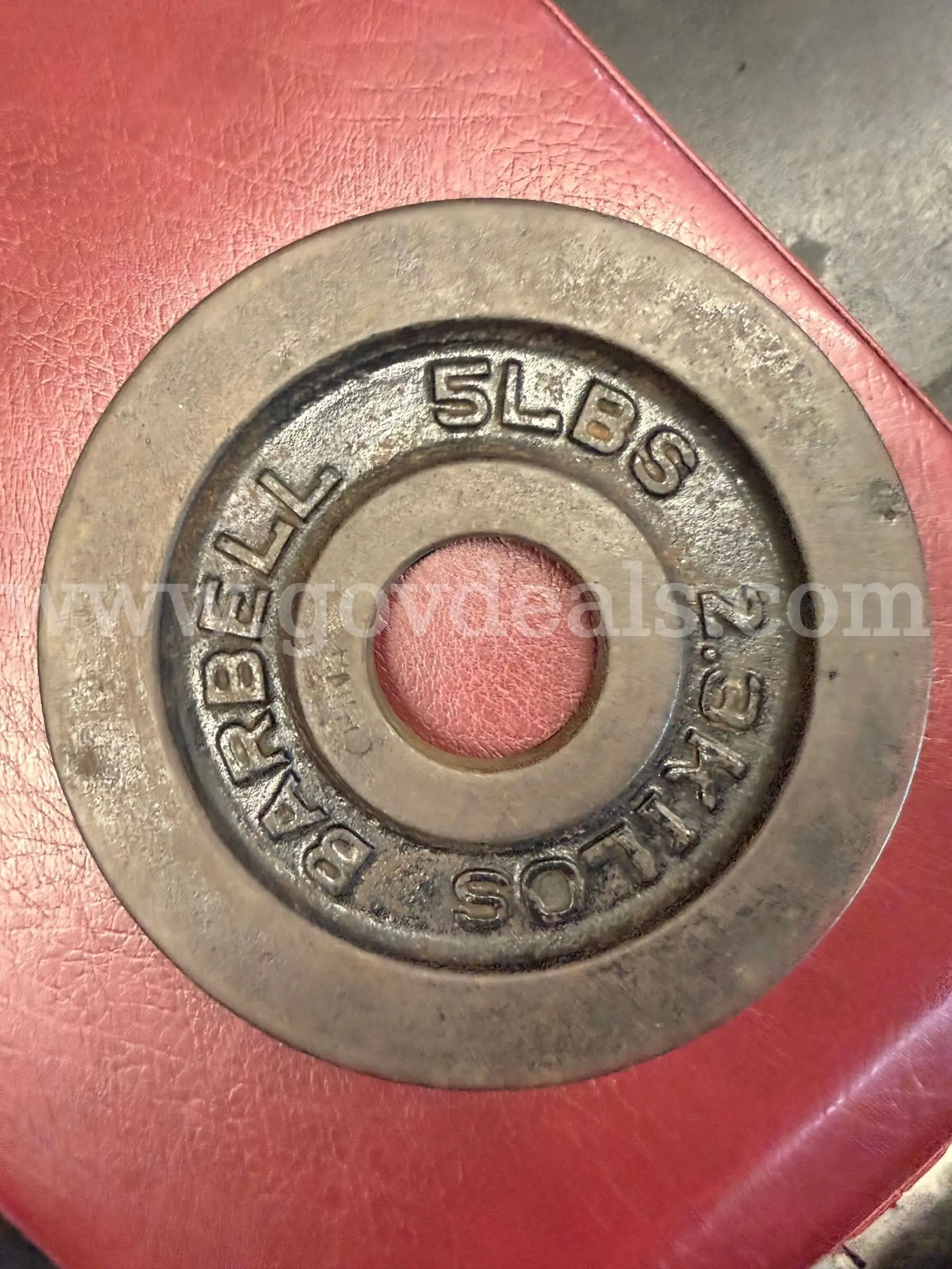 Lot Of (22) 5’s Iron Weights