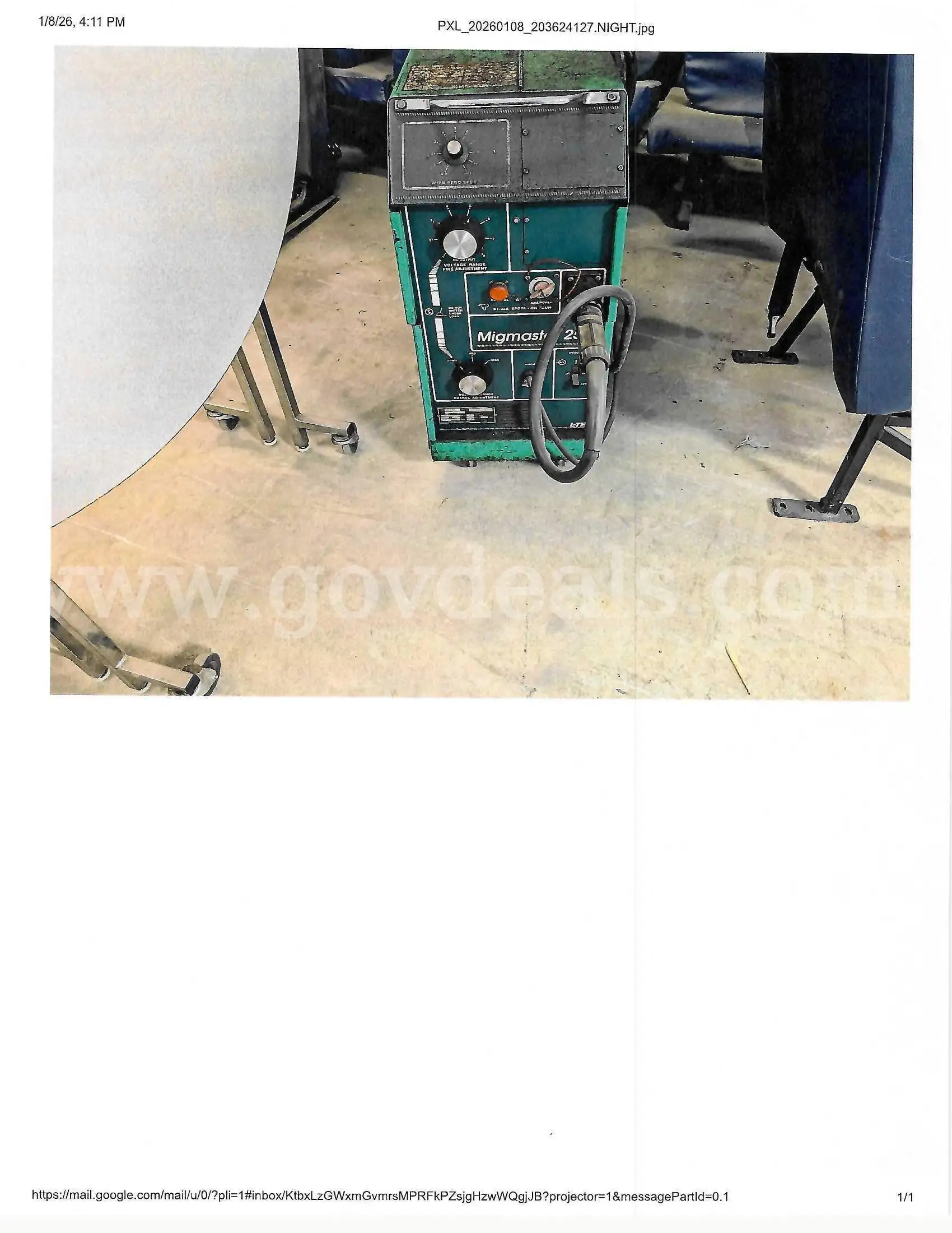 L-TEC Mig Master 250 Welder