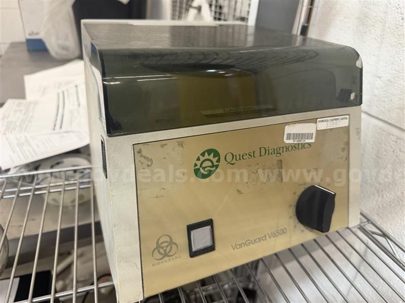VANGUARD 6500 CENTRIFUGE SN#144851