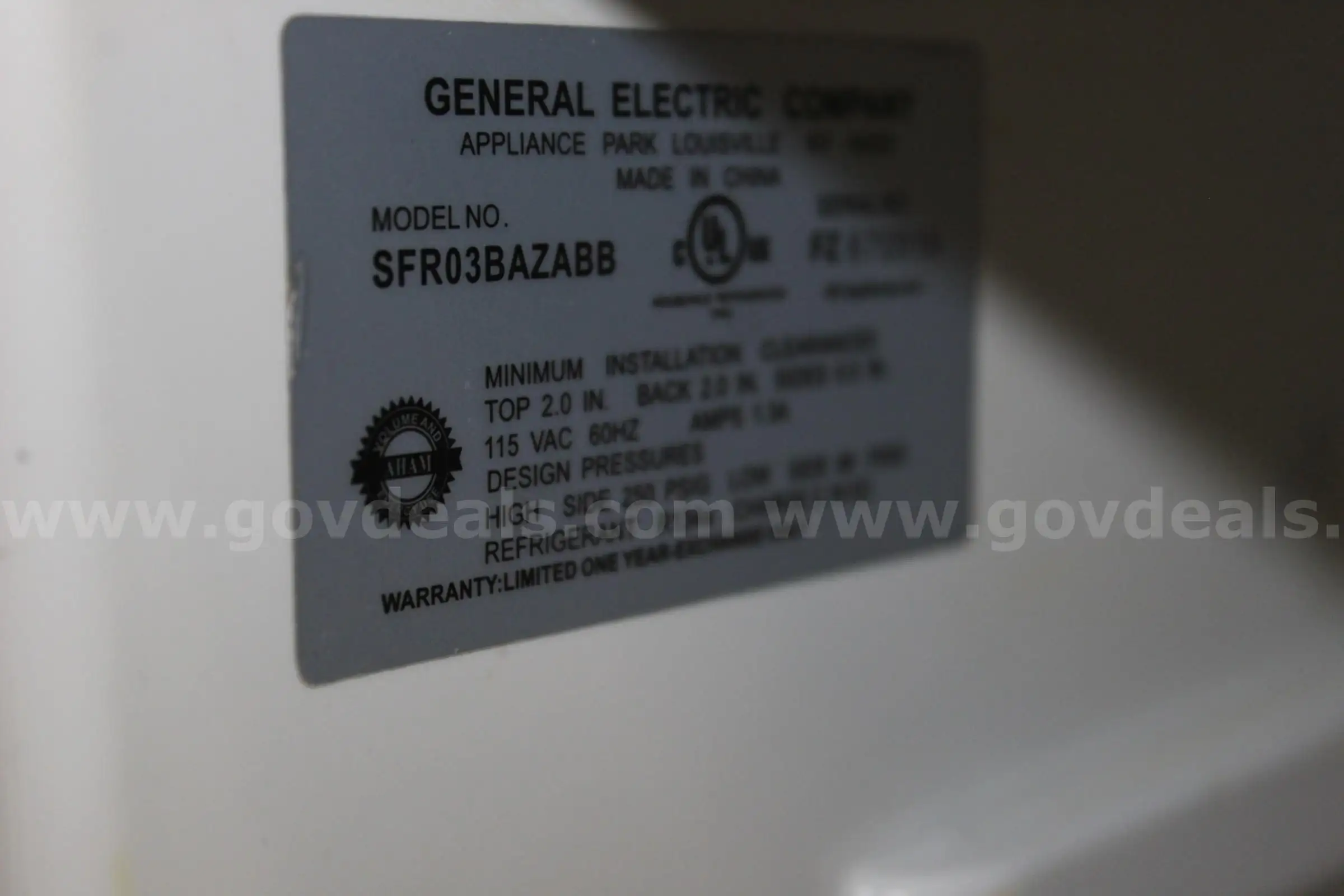 General Electric Mini Fridge