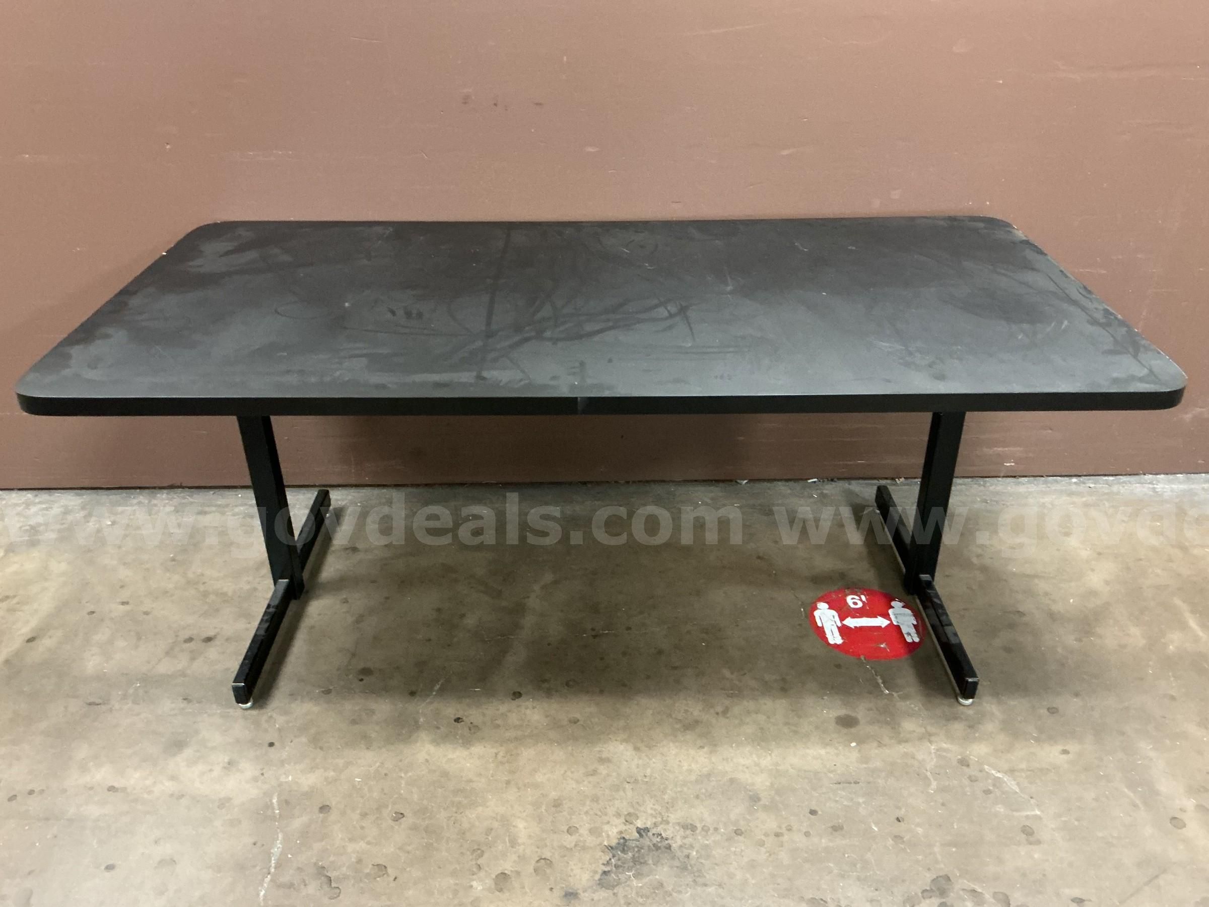 LARGE BLACK TABLE