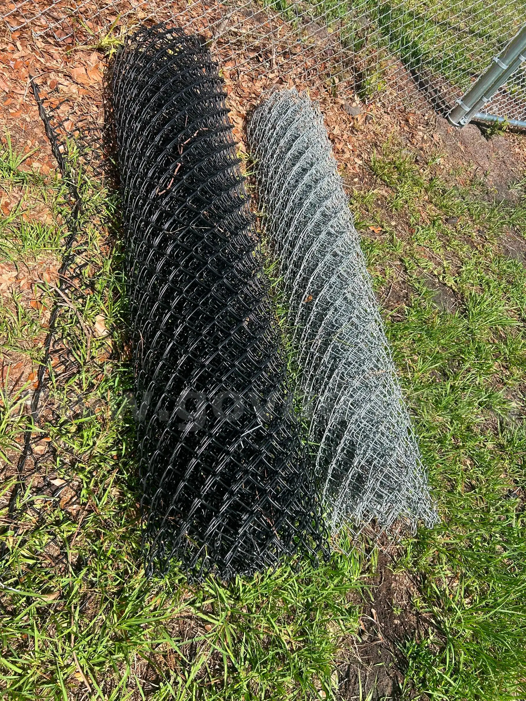 (2) Rolls of Chain Link Fencing (approximately 10ft each)