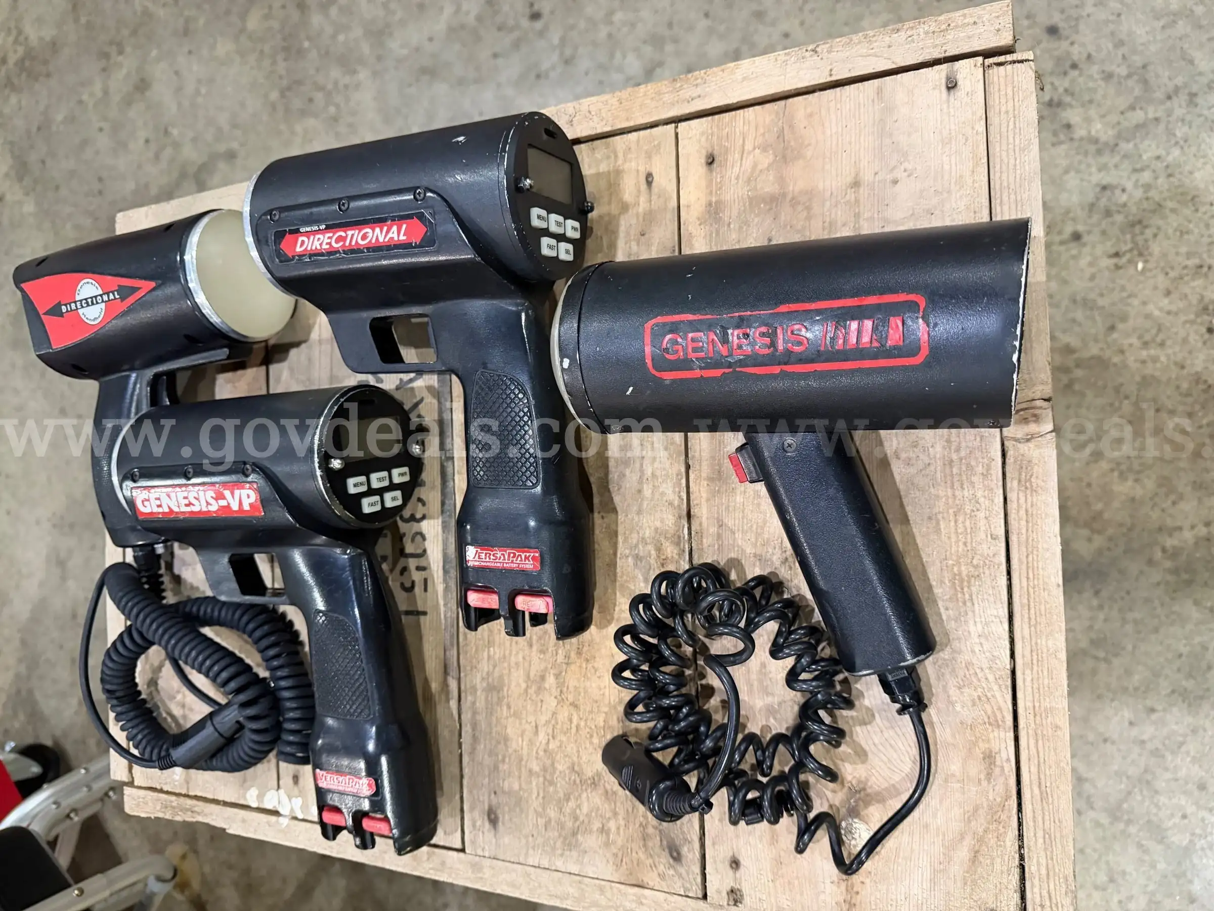 Decatur Genesis Handheld Radars- Lot of 4