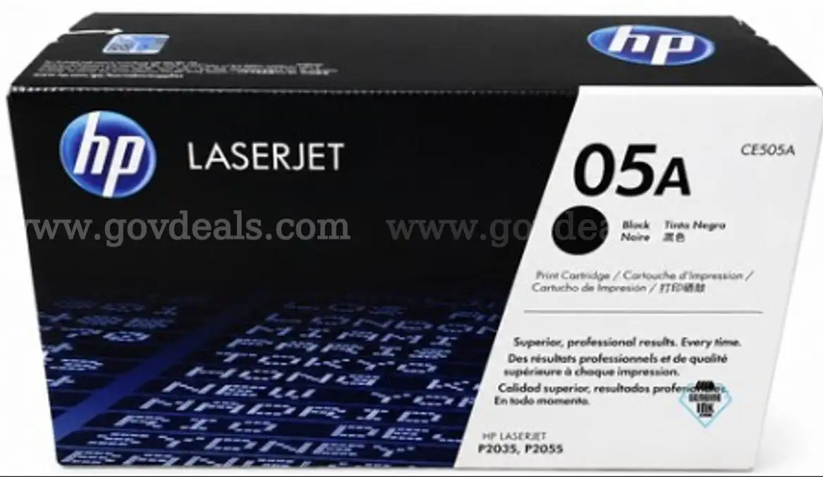 HP Laserjet 05A (CE505A) Black Print Cartridge