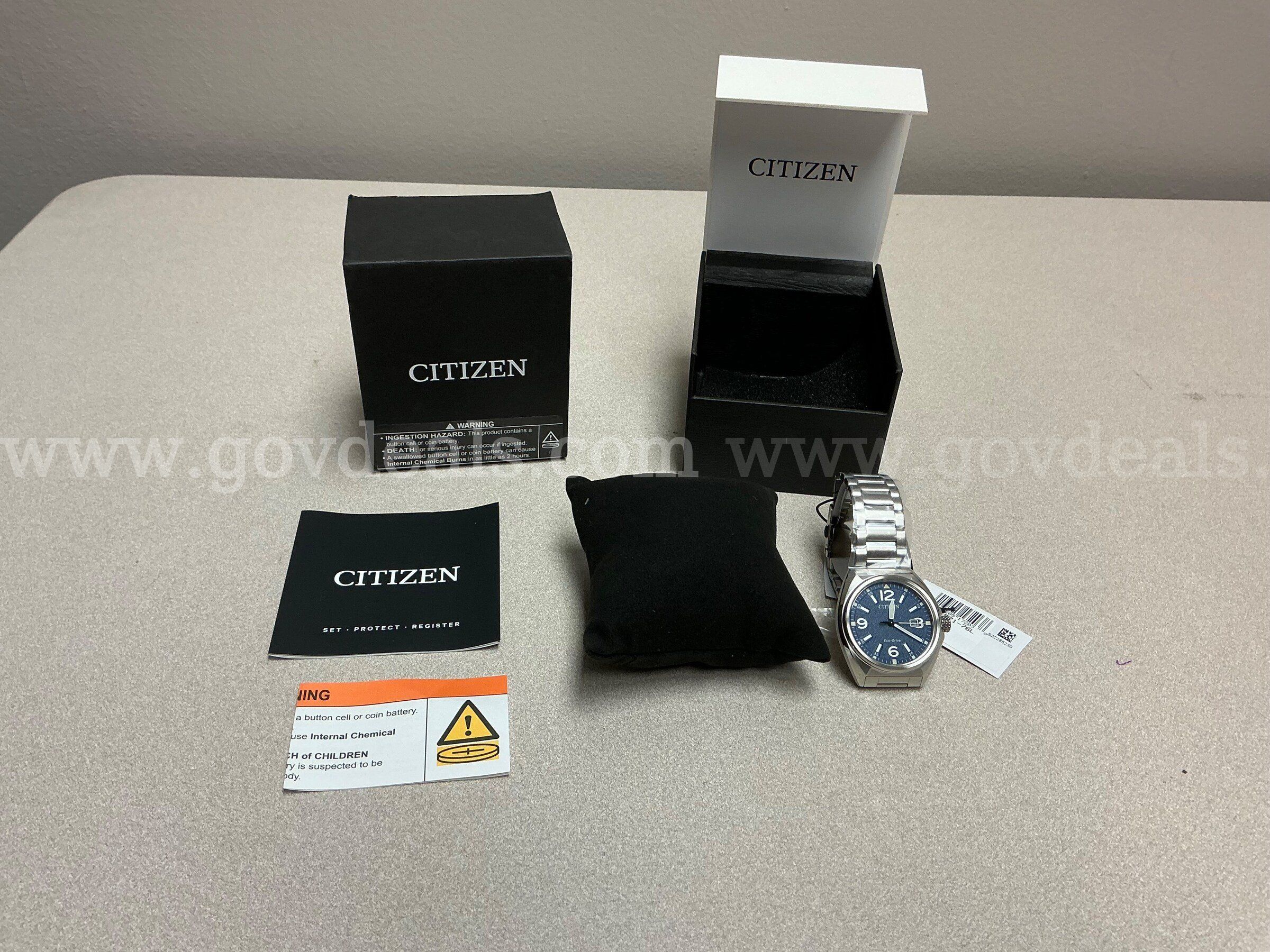 Citizen Eco-Drive Stainless Steel Men’s Watch