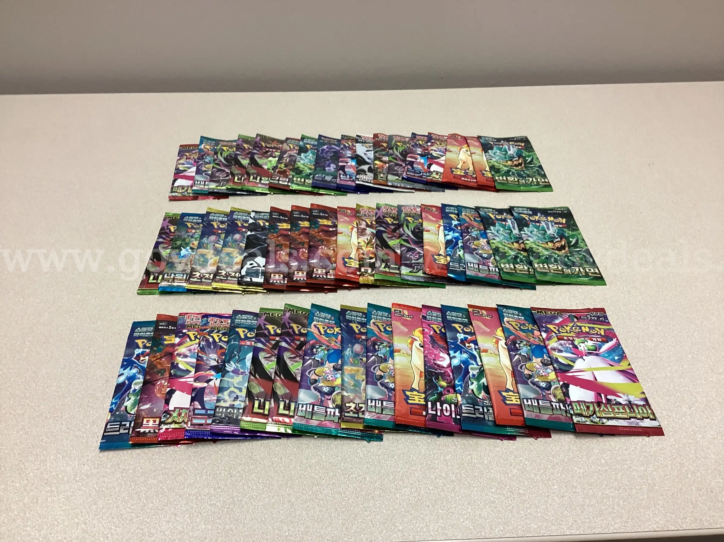 50 Assorted Japanese Pokemon Booster Packs