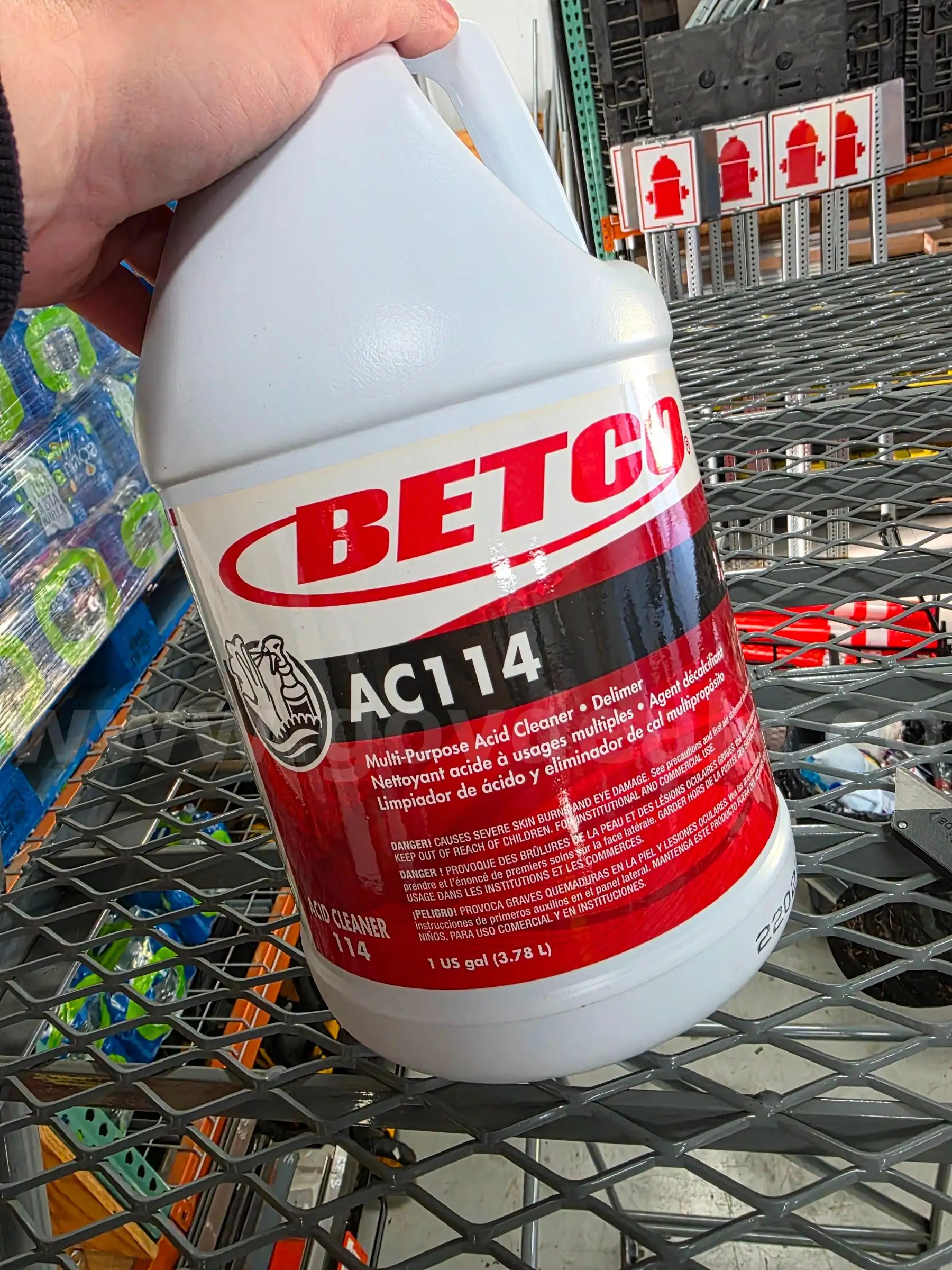 BETCO AC114 Acid Cleaner - Surplus Sale