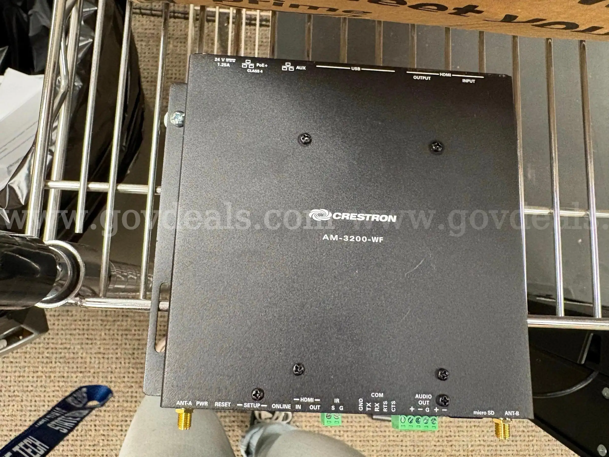 Crestron Electronics AirMedia Receiver 3200 with Wi-Fi Network Connectivity QTY 5