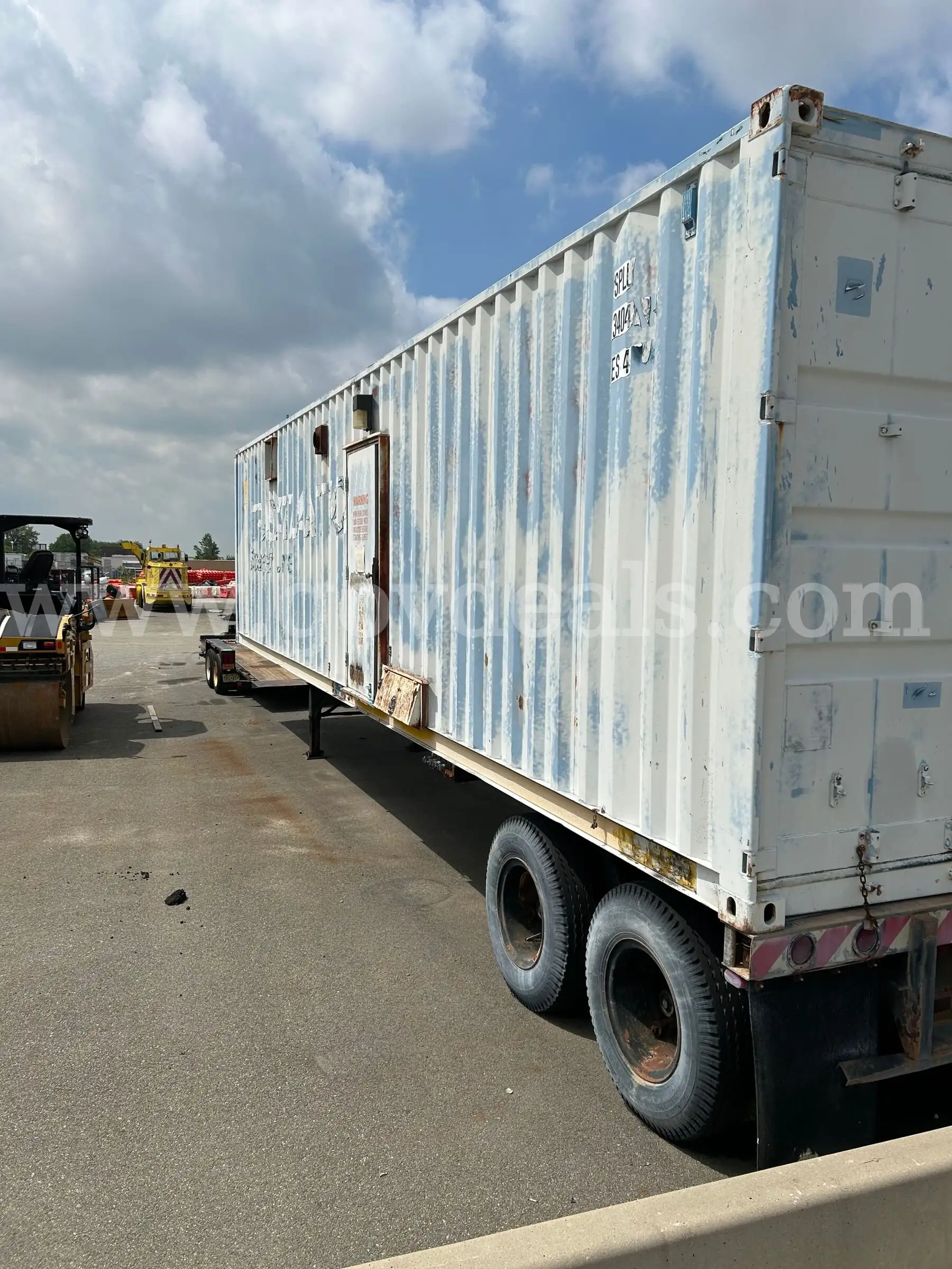 1993 Cummins Onan 1000 DJFD Trailer Generator