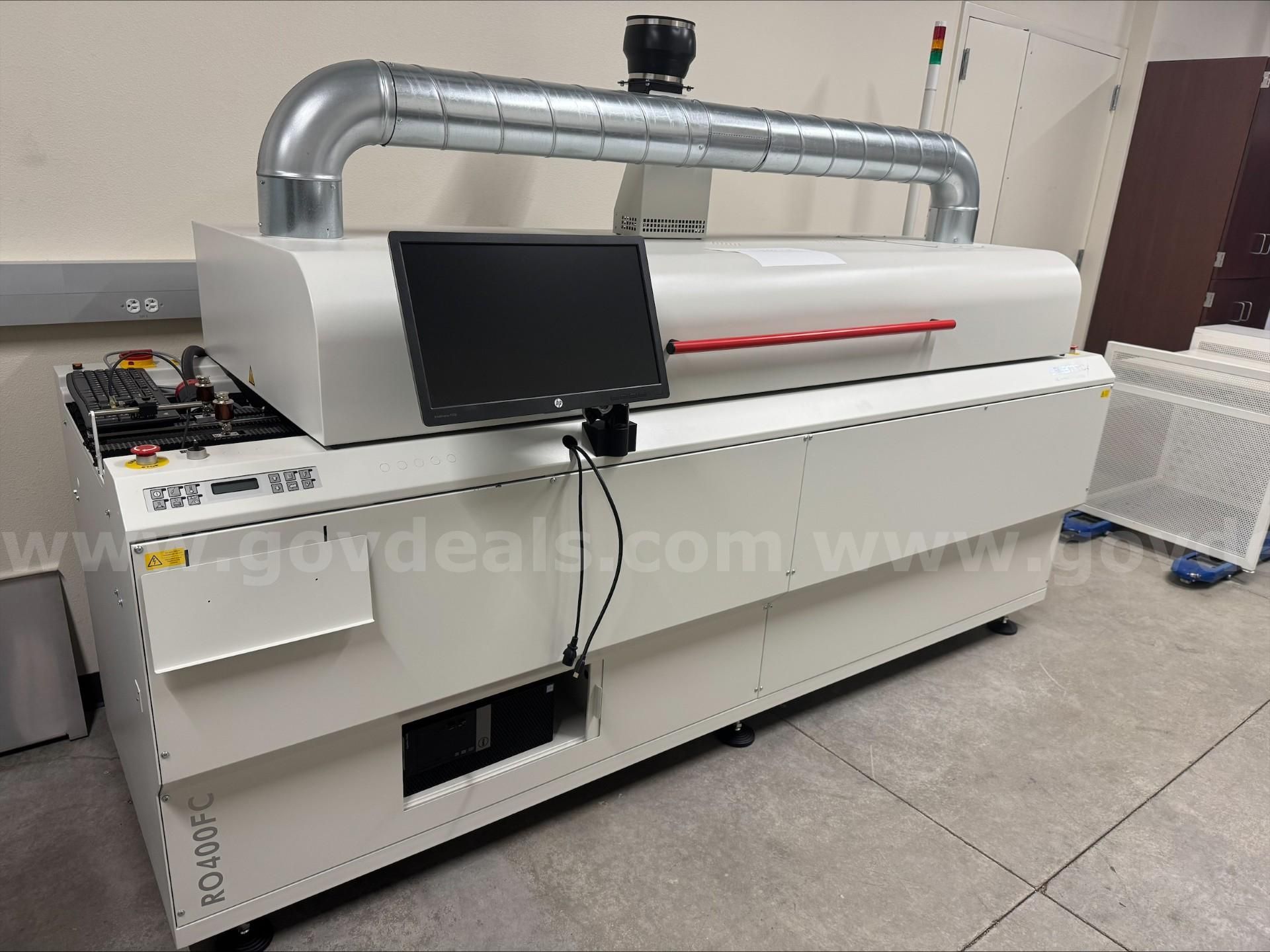 Full Convection Reflow Oven for PCB processing 4 heated zones