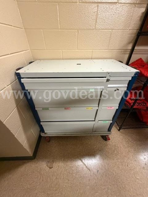 Harloff Company Rollign Cart and Olympus Evis Exam Cart