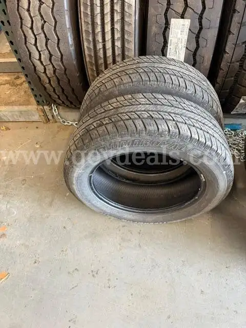 Lot of ten (10) used miscellenous tires