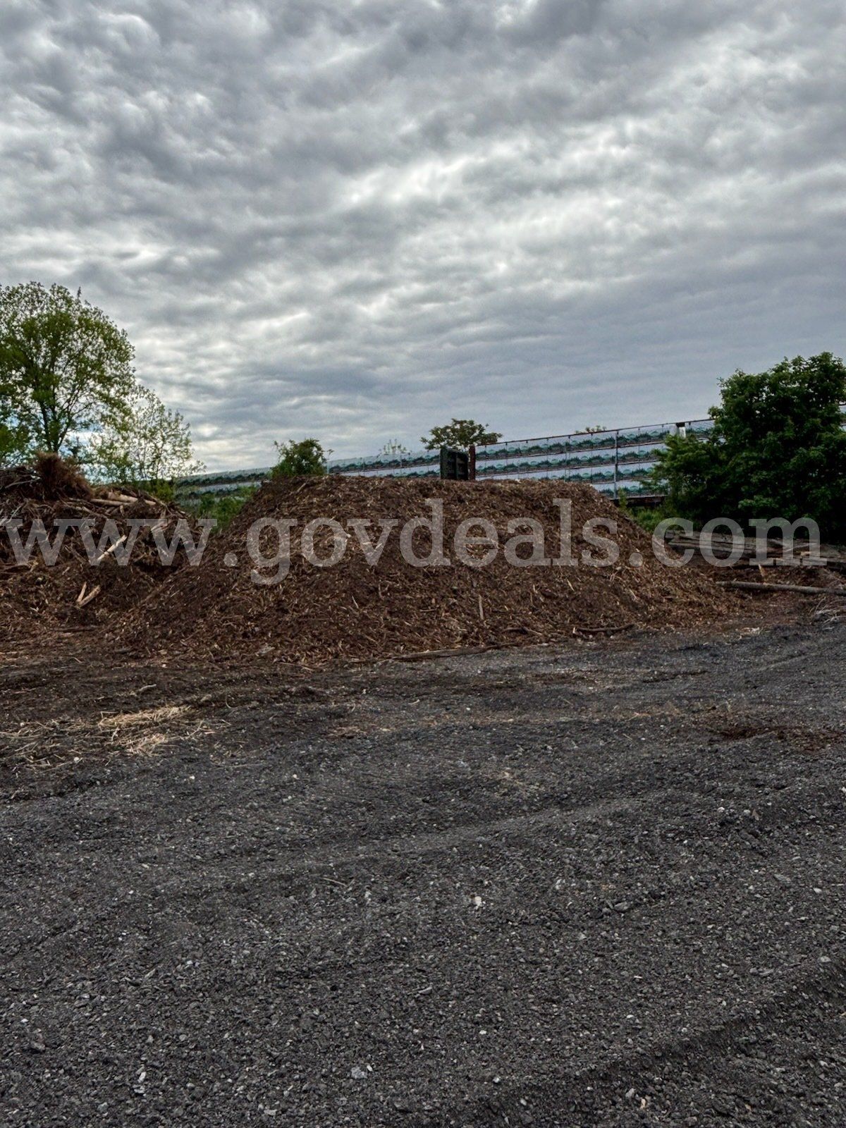 Stockpiled Aggregate River Gravel Millings Crushed Concrete Structural Fill Topsoil & Compost Mulch
