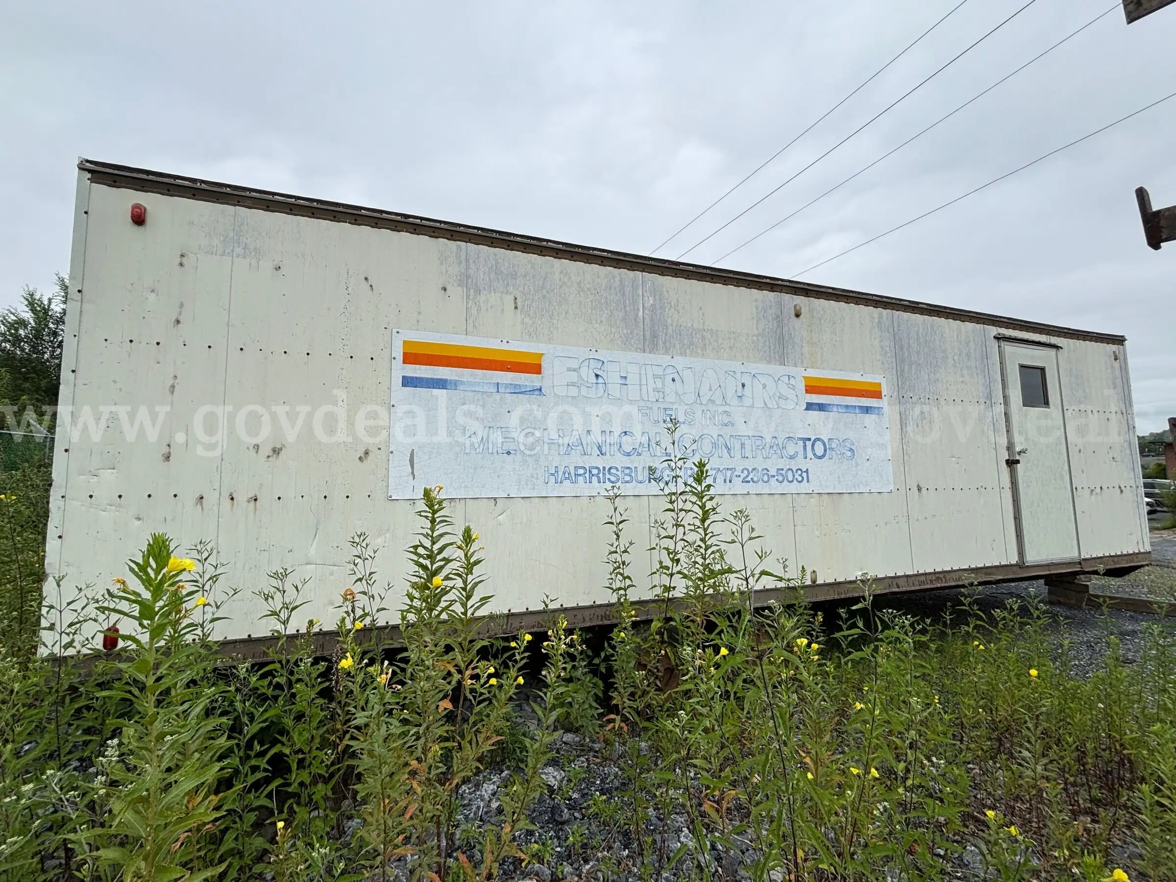 24 Enclosed Cargo Storage Trailer