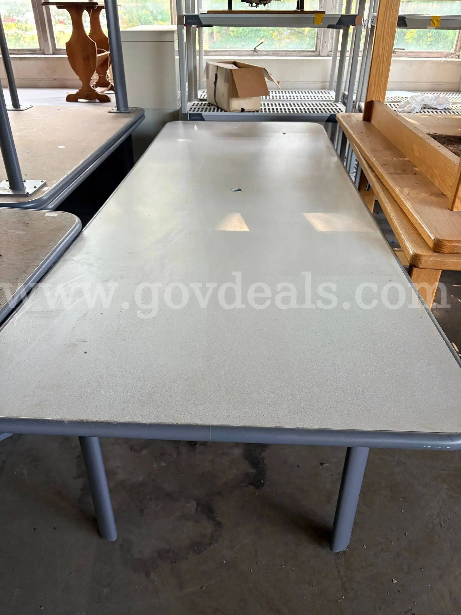 Formica Covered Conference Table (Dimensions 36 W x 96 L x 30 H)