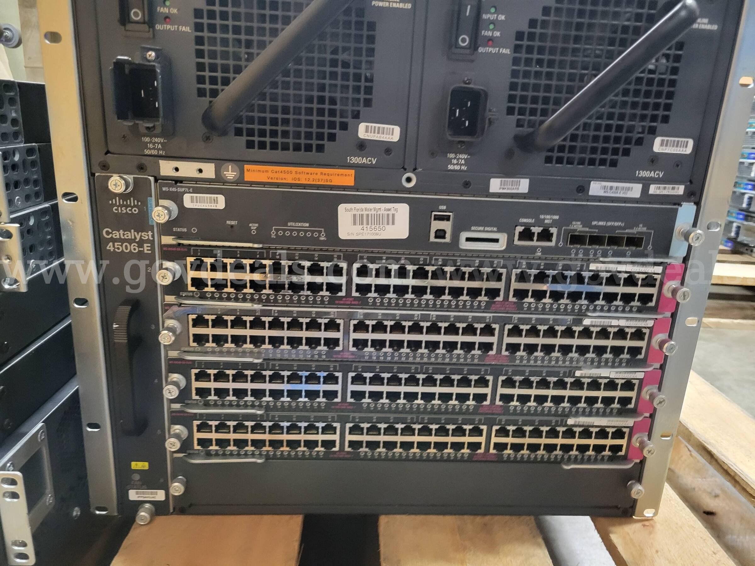 CISCO & JUNIPER M4 M5 3560G 4506E ASA