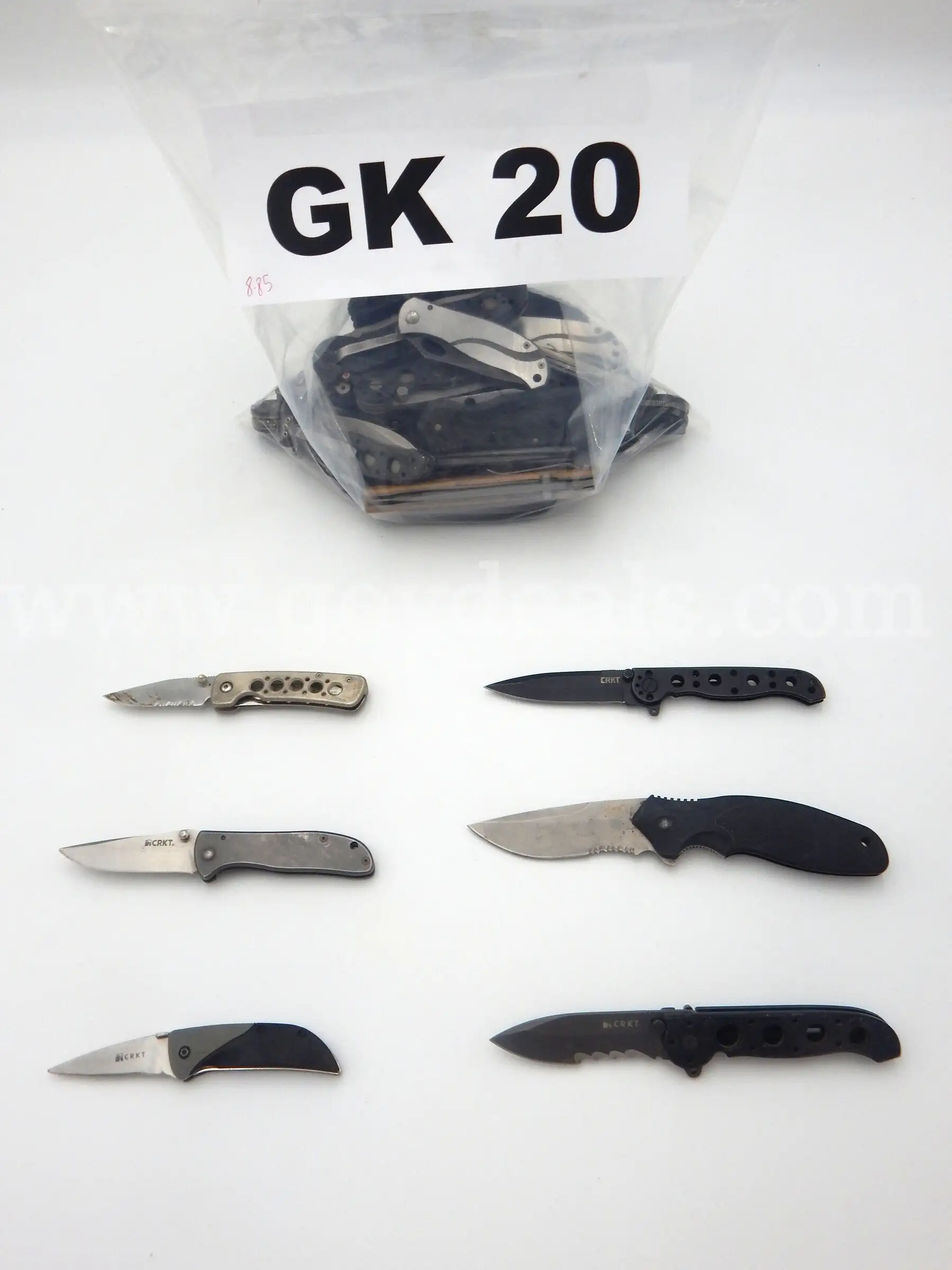 Lot GK20 (40) CRKT Knives