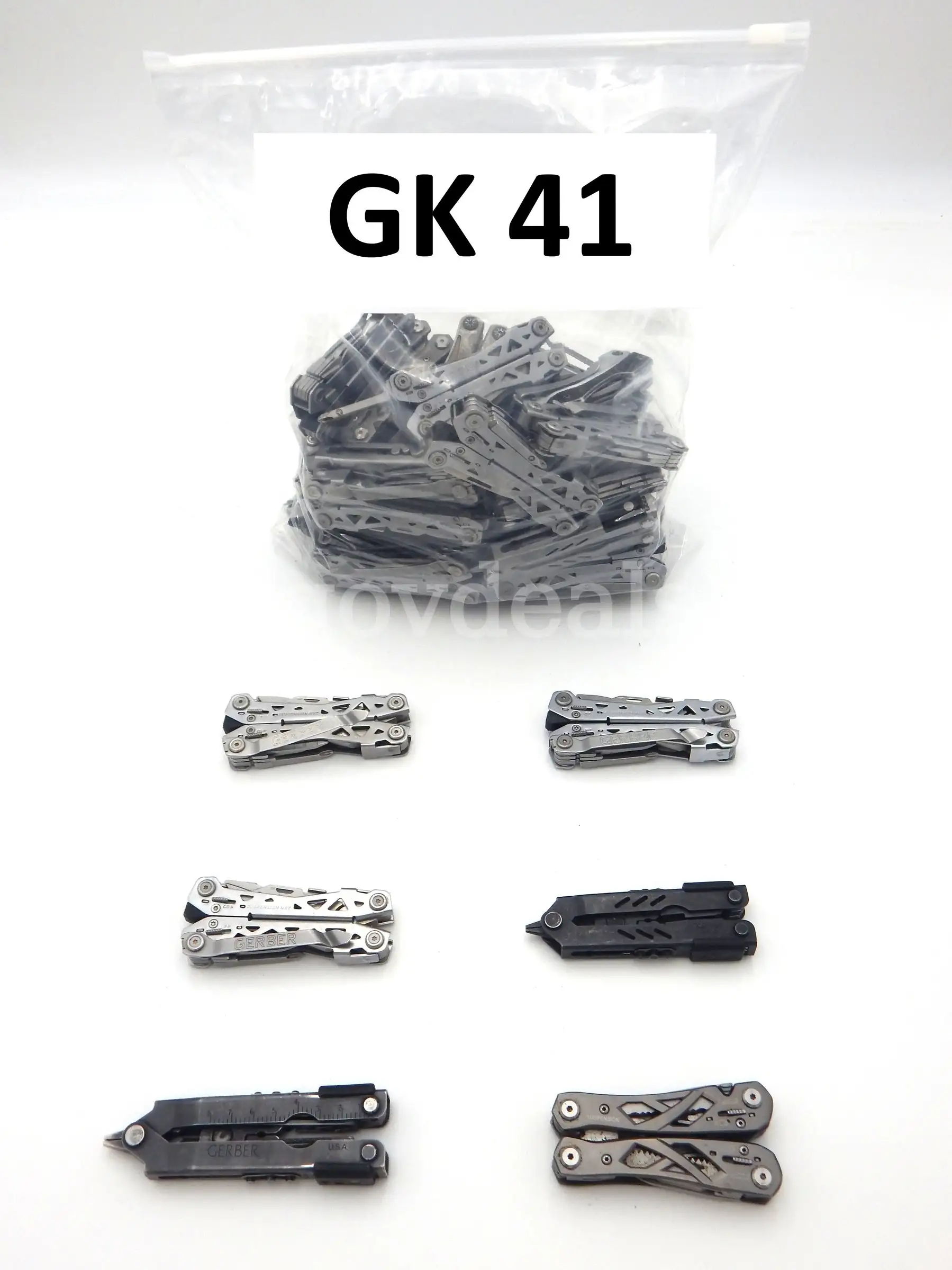 Lot GK41 (1) Bag of (40) Gerber Multi Tools