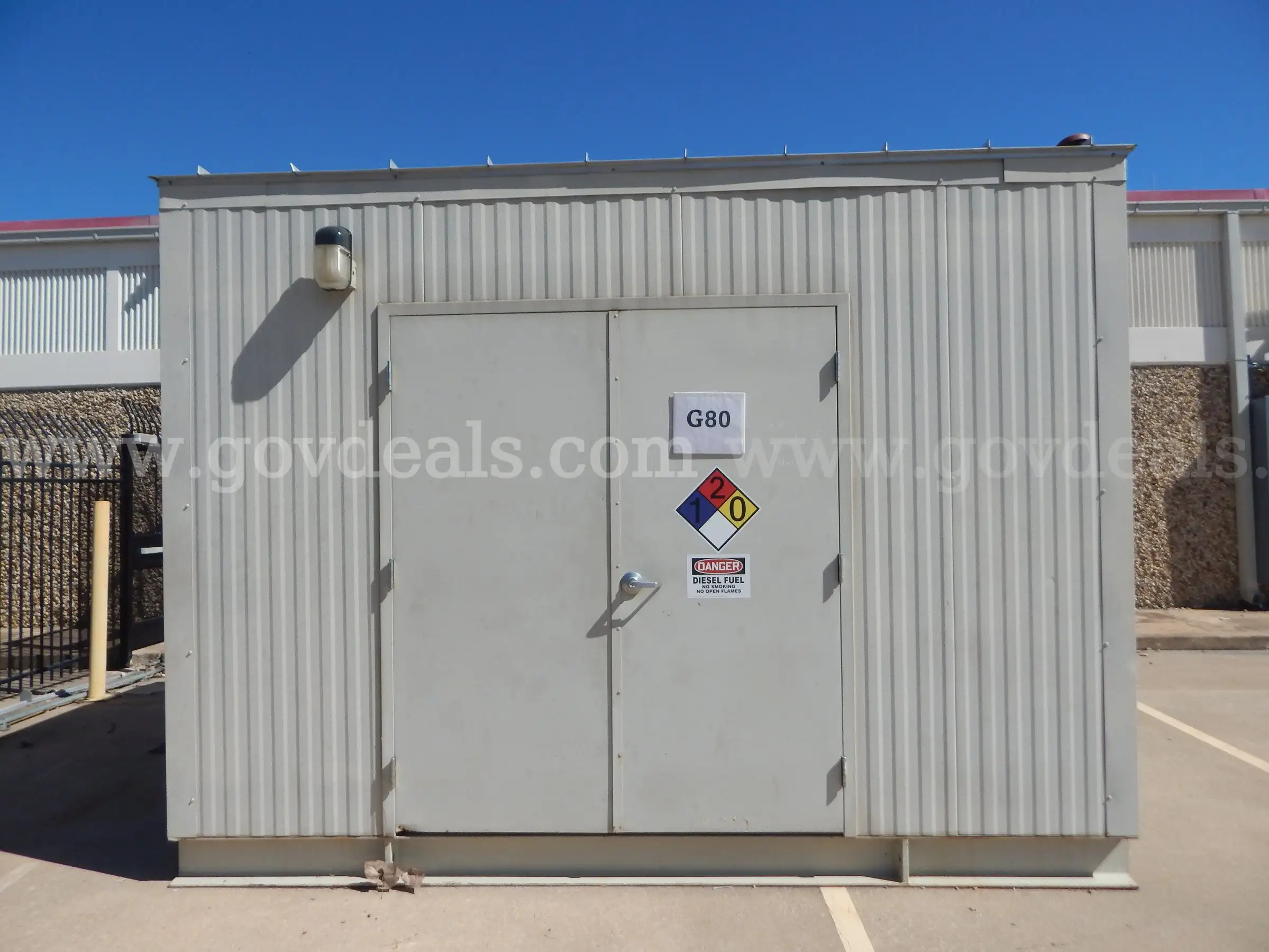 Lot G80 - (1) Clarke A-C Fire Pump Systems - Diesel