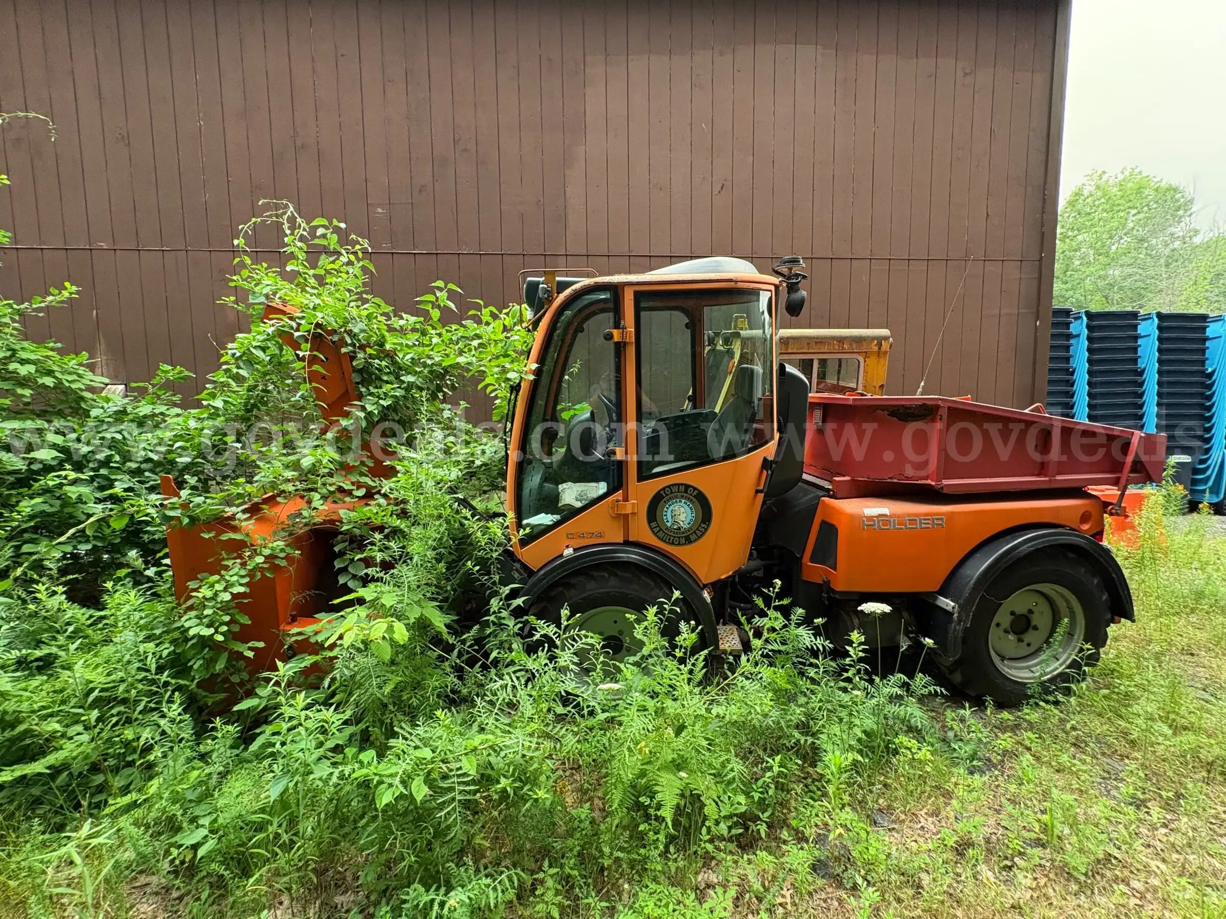 2006 Holder C 474 w Snow Blower 2 V Plows & Flail Mower